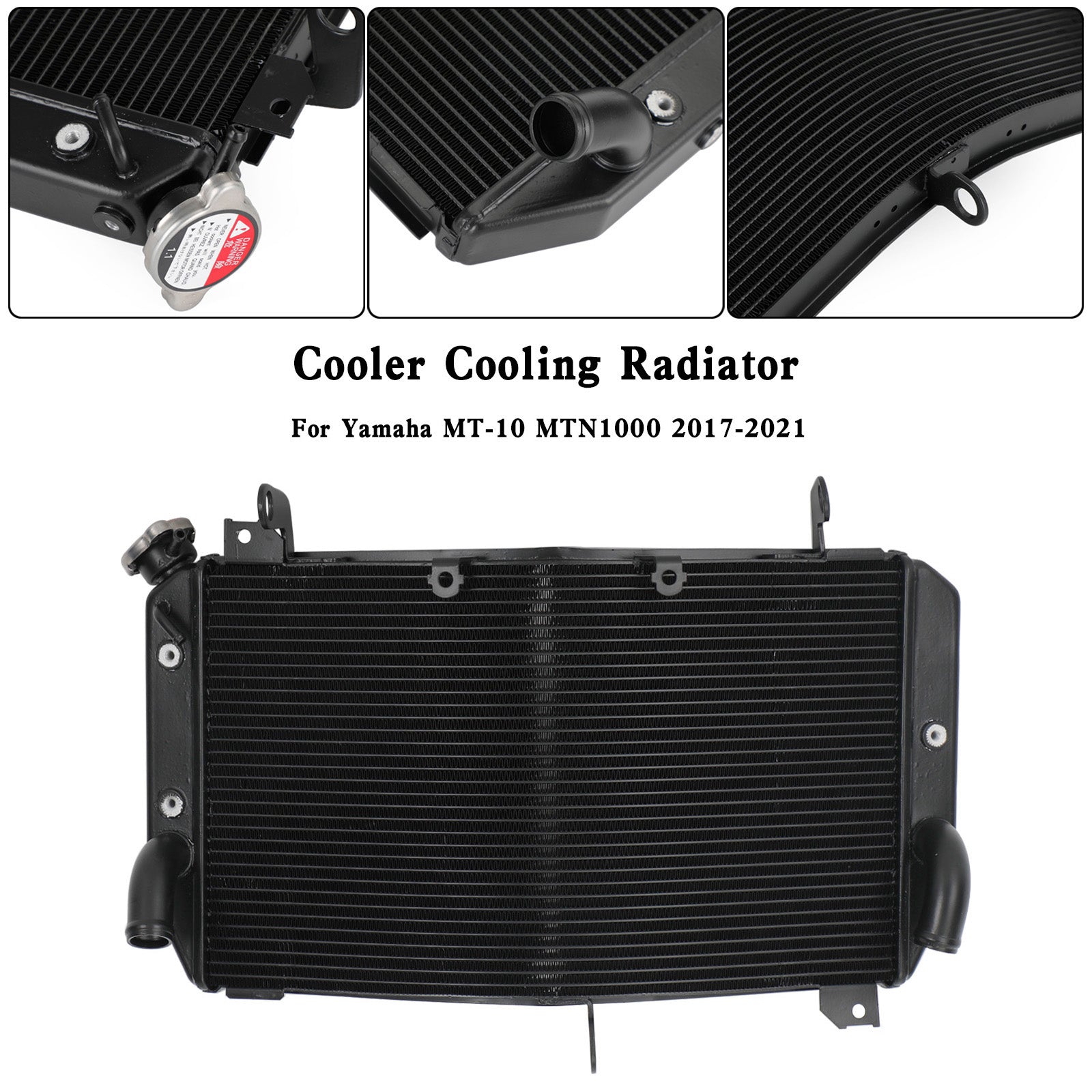 2016-2021 Yamaha FZ10 MT-10 MTN1000 Radiator Cooling Cooler