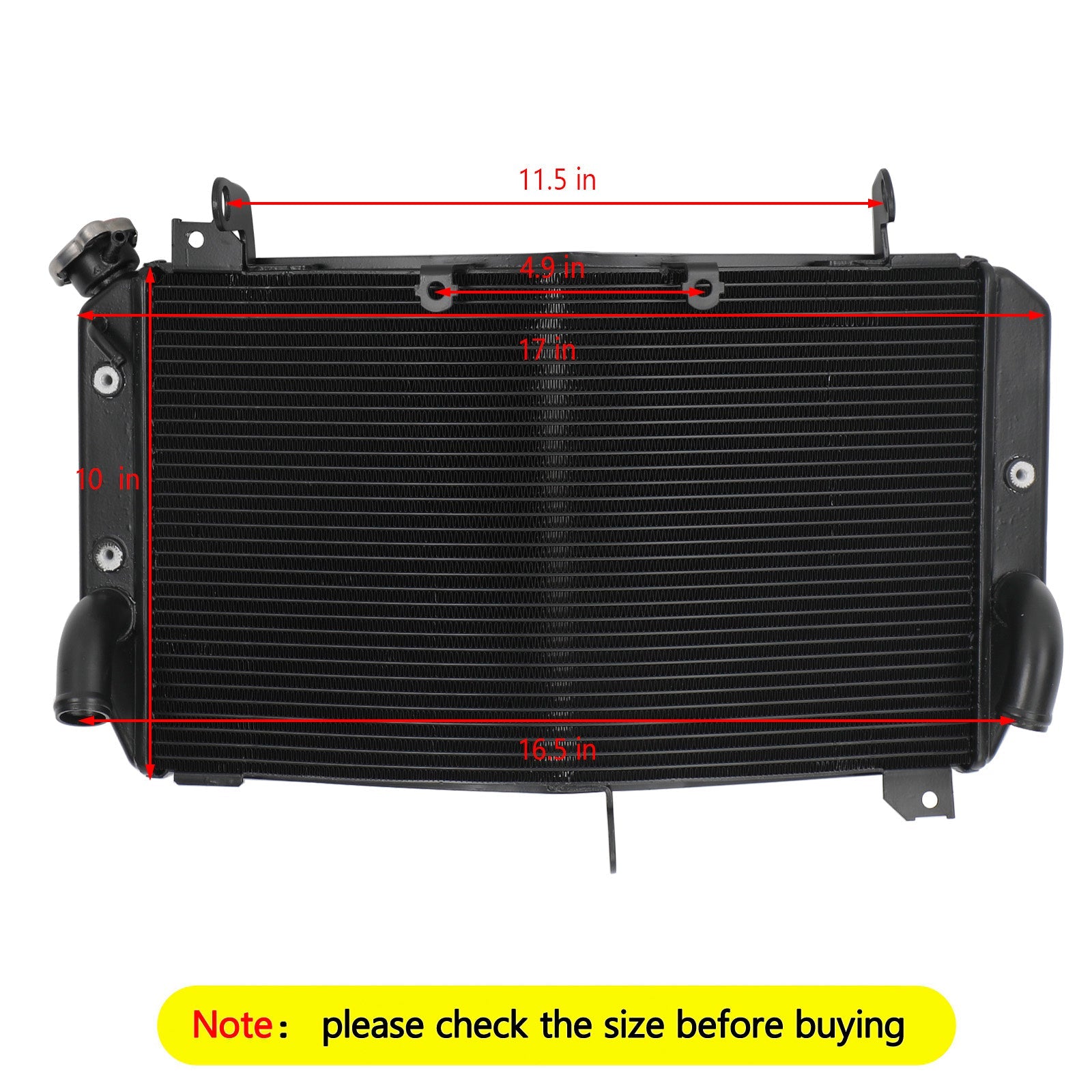2016-2021 Yamaha FZ10 MT-10 MTN1000 Radiator Cooling Cooler