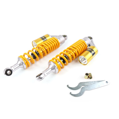 1pair 11inches 280mm Motor Rear Shock Absorber Air Suspension For Honda Yamaha