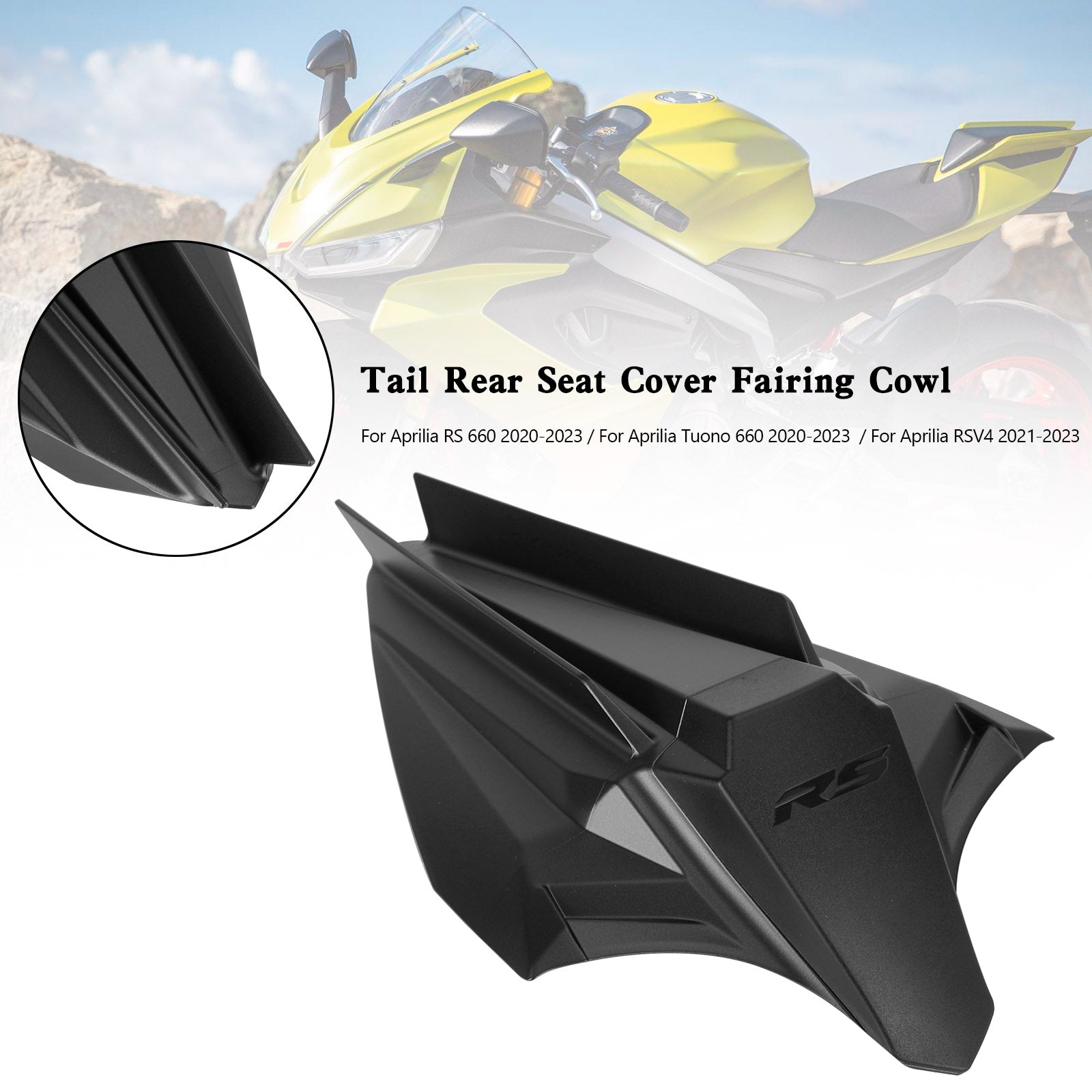 2020-2026 Aprilia RS660 Tuono 660 Rear Seat Cover Fairing Cowl Generic