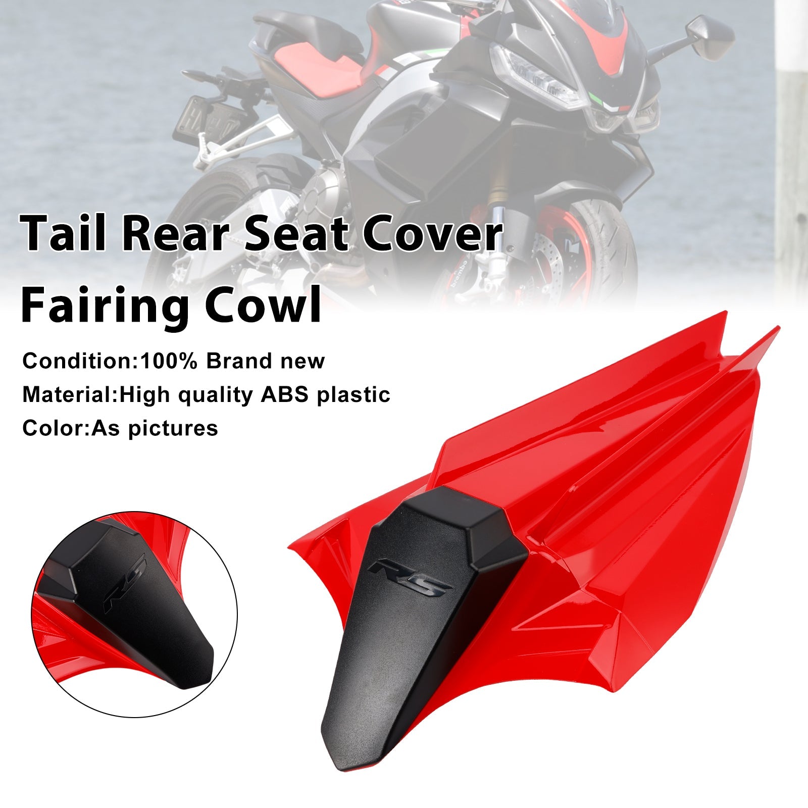 2020-2026 Aprilia RS660 Tuono 660 Rear Seat Cover Fairing Cowl Generic