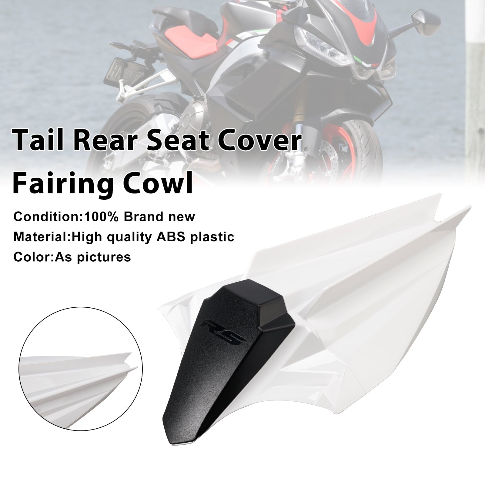 2020-2026 Aprilia RS660 Tuono 660 Rear Seat Cover Fairing Cowl Generic