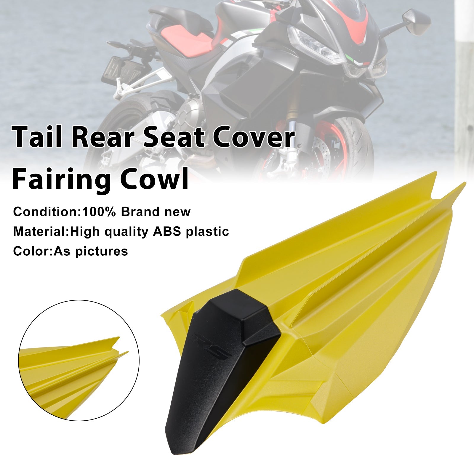 2020-2026 Aprilia RS660 Tuono 660 Rear Seat Cover Fairing Cowl Generic