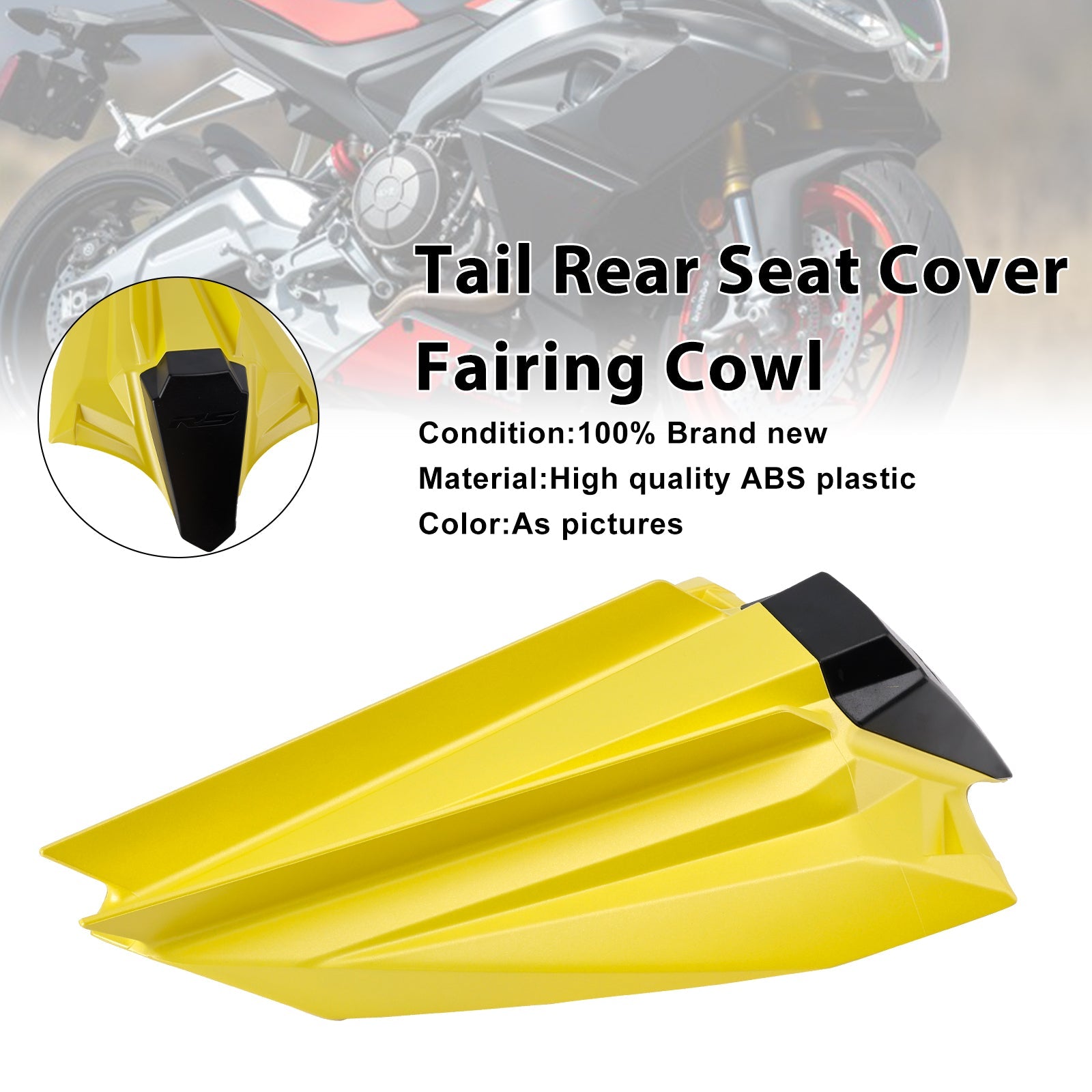 2020-2026 Aprilia RS660 Tuono 660 Rear Seat Cover Fairing Cowl Generic