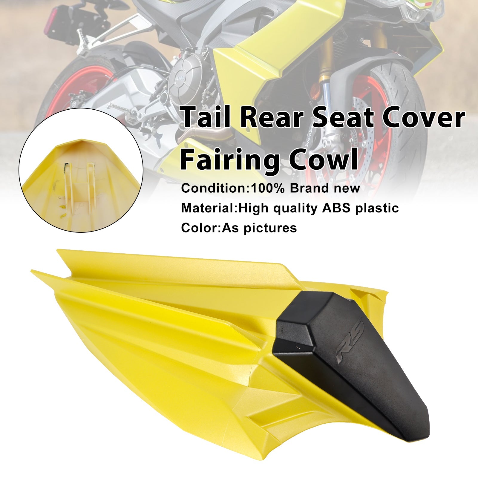 2020-2026 Aprilia RS660 Tuono 660 Rear Seat Cover Fairing Cowl Generic