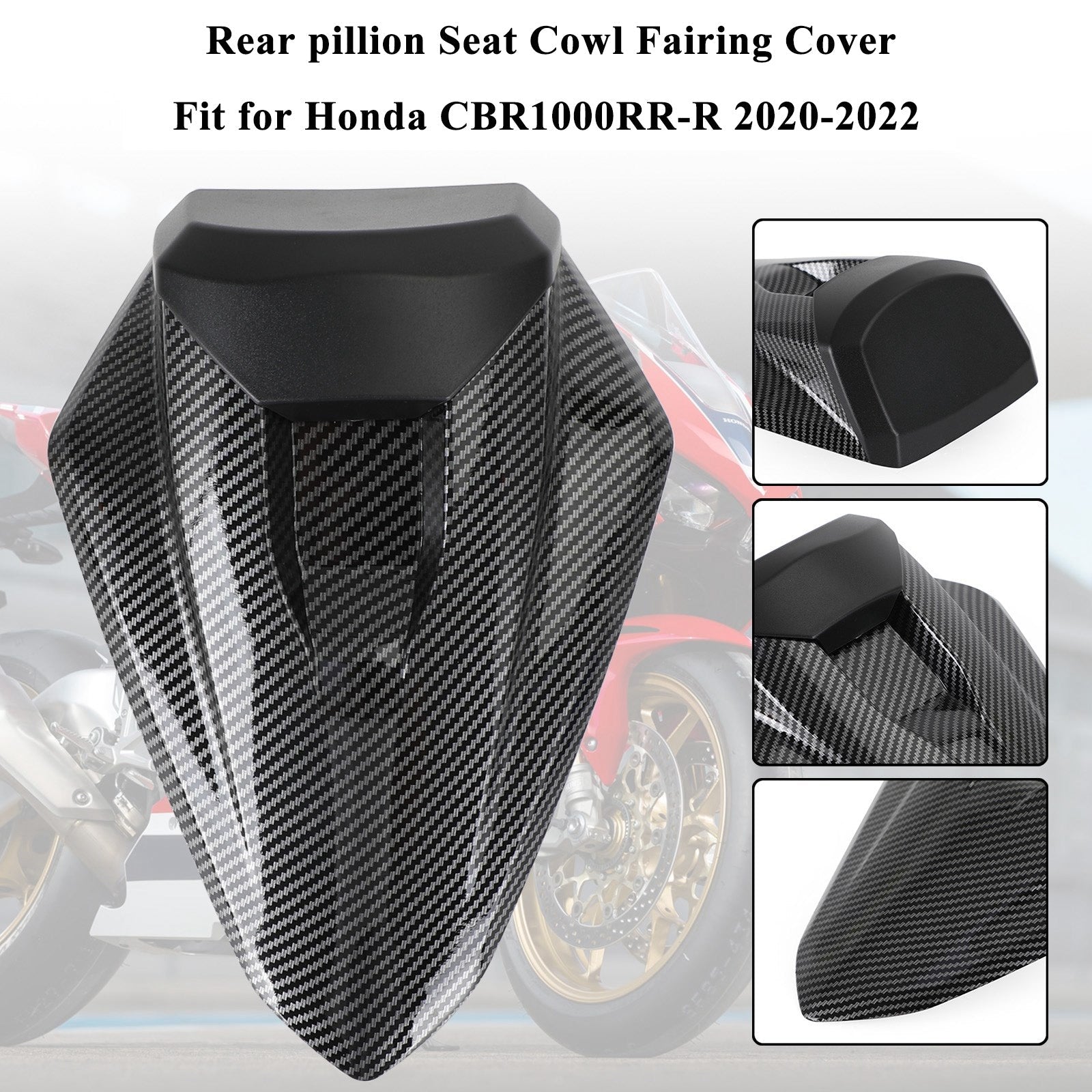 2020-2024 Honda CBR1000RR-R Rear Pillion Seat Cowl & Fairing Cover Generic