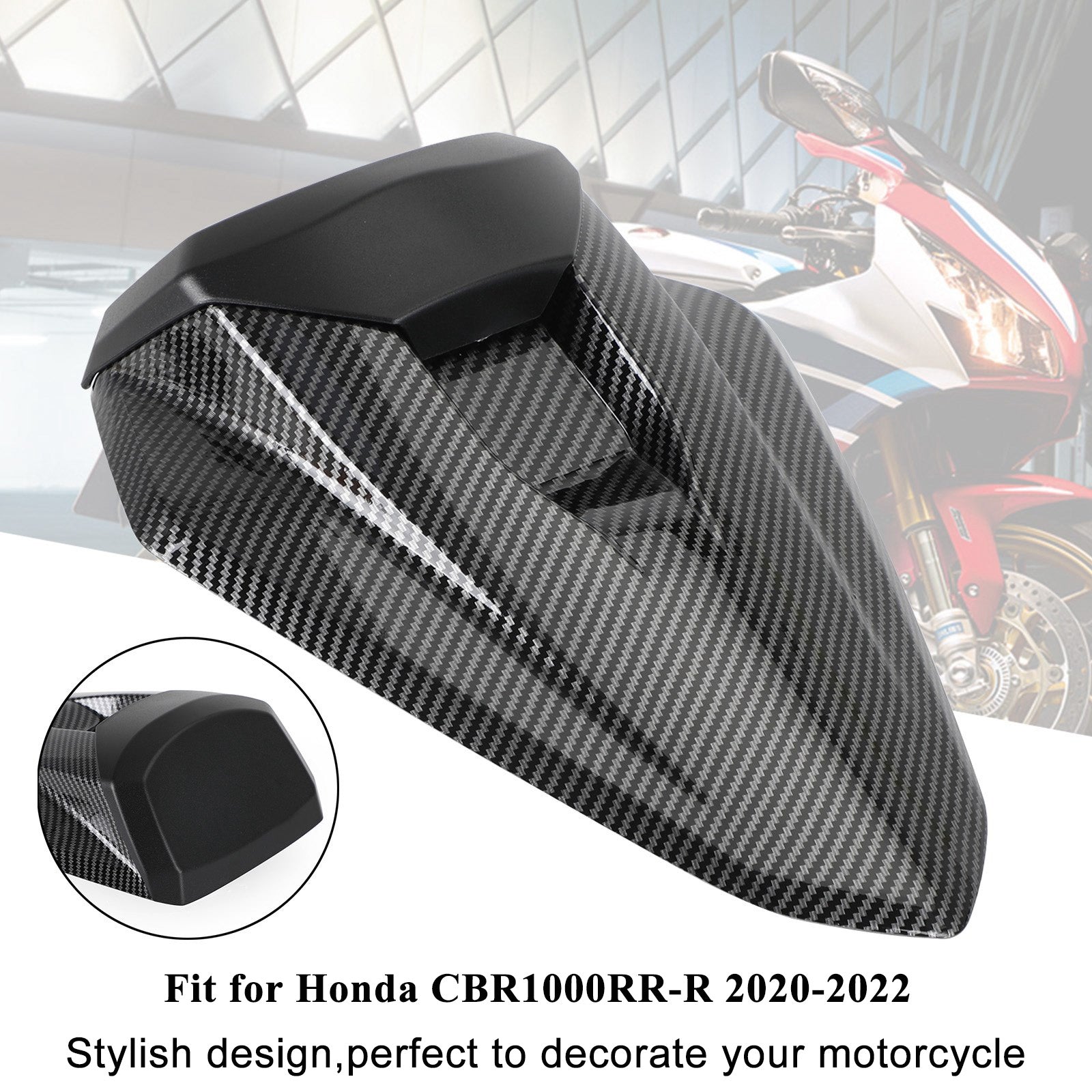 2020-2024 Honda CBR1000RR-R Rear Pillion Seat Cowl & Fairing Cover Generic