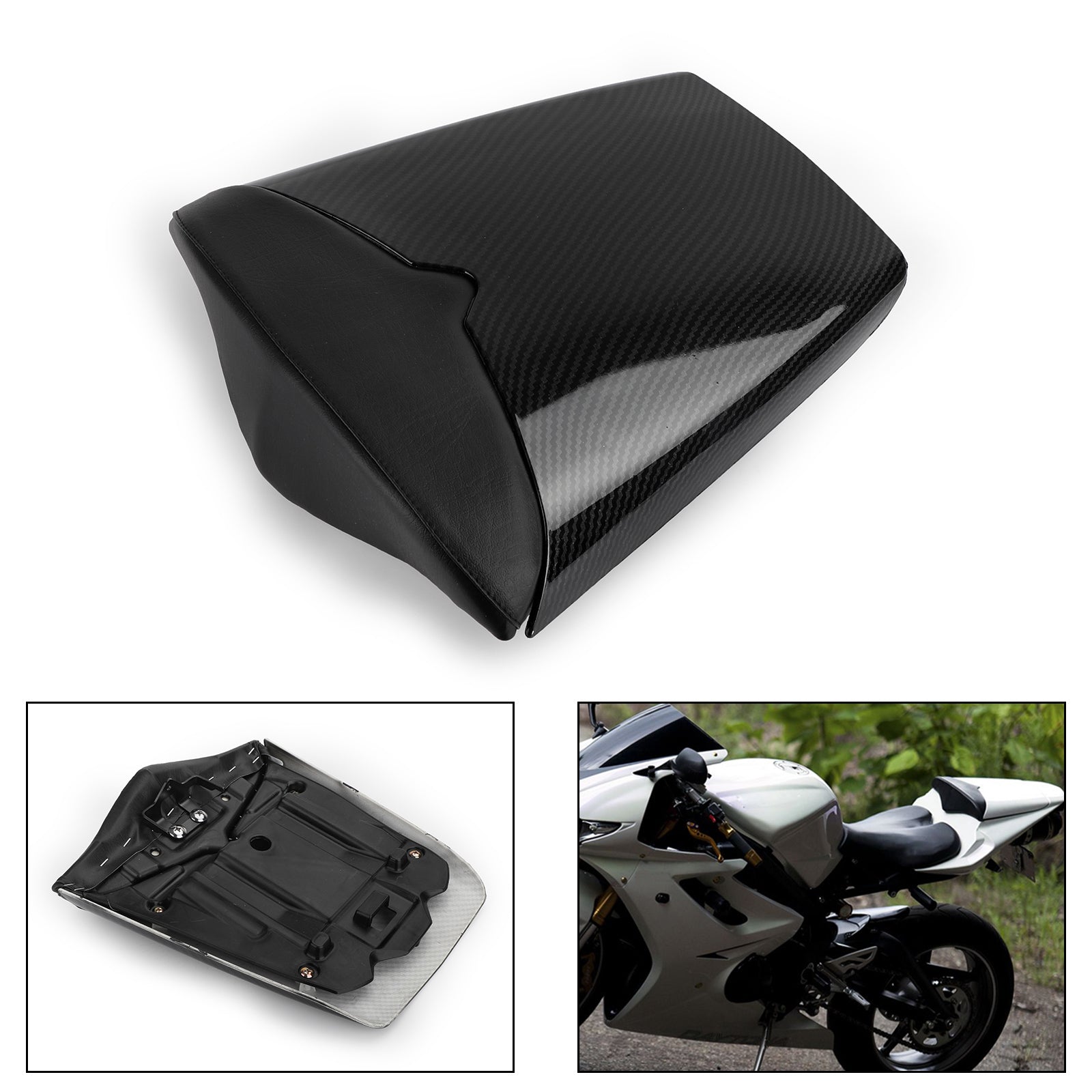 2006-2012 Triumph Daytona 675 Rear Pillion Seat Cowl Fairing Cover Generic