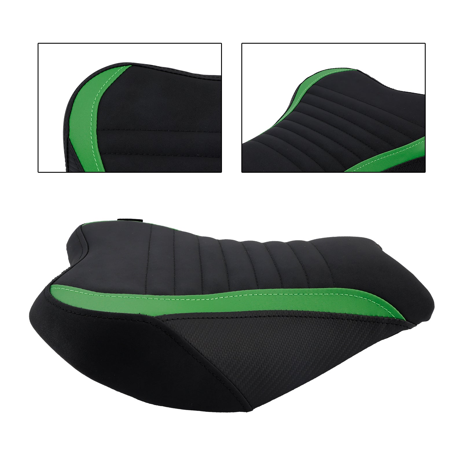 2017-2024 Fit For Kawasaki Ninja Z900 Rider Passenger Seat Front Rear Cushion Green