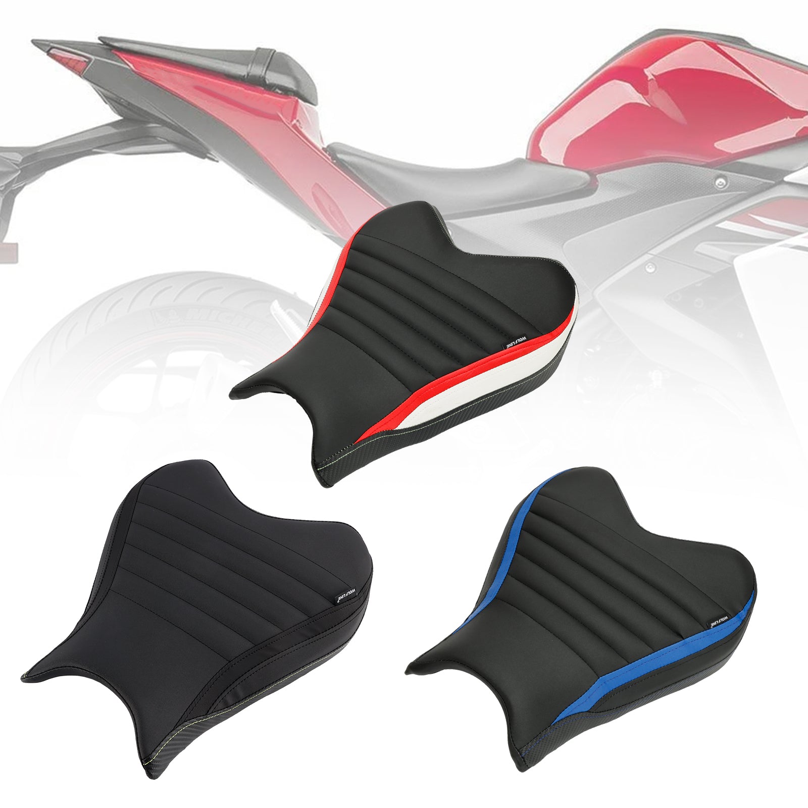 2021-2022 Yamaha Yzf-R7 Yzf R7 Front Driver Seat Raider Cushion Pu
