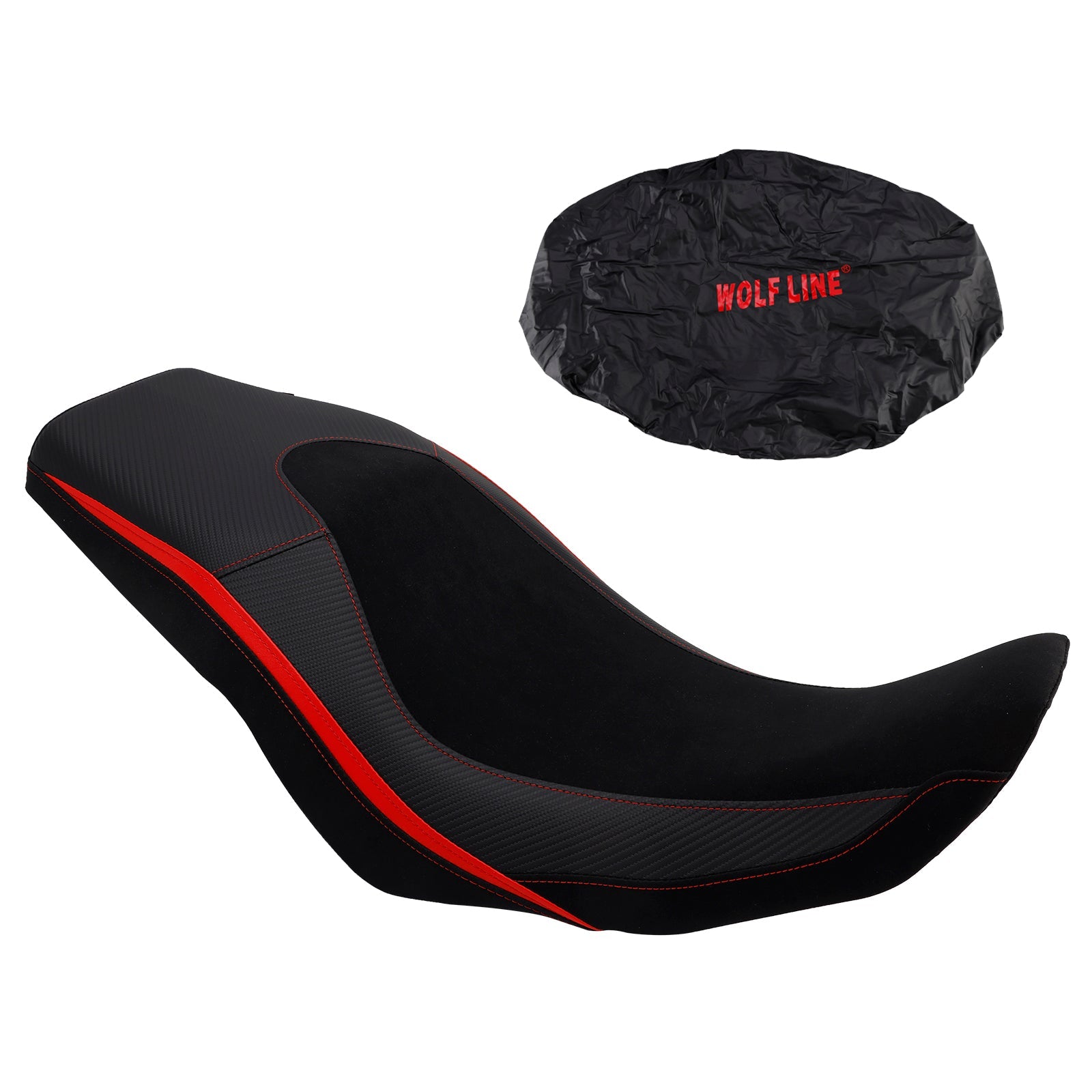 2024-2025 V-Strom800 Dl800 Rider Passenger Seat Front Rear Cushion Lower Red Black