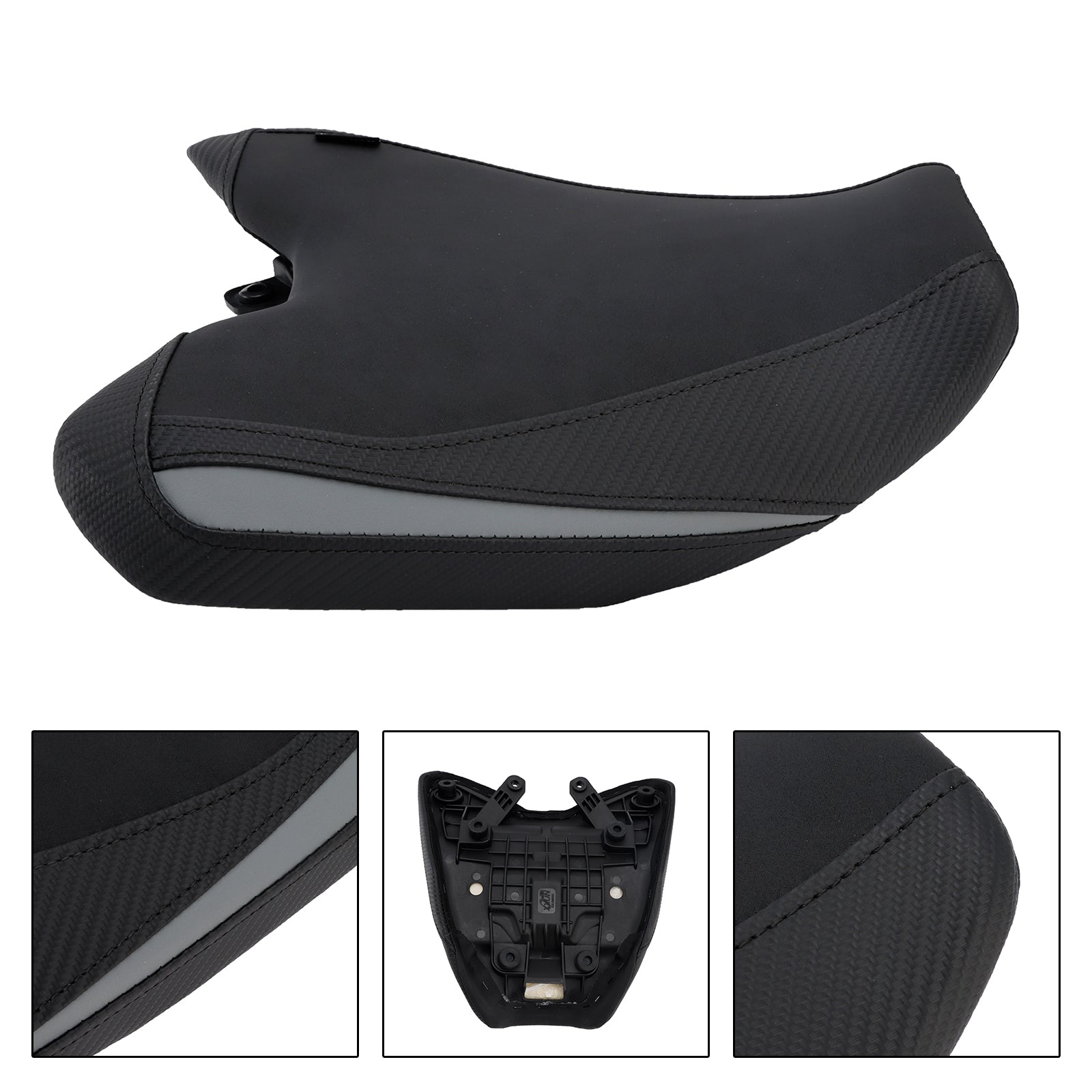 2025+ Yamaha Mt-07 Mt 07 Fz-07 Front Raider Seat Driver Cushion Pu Black