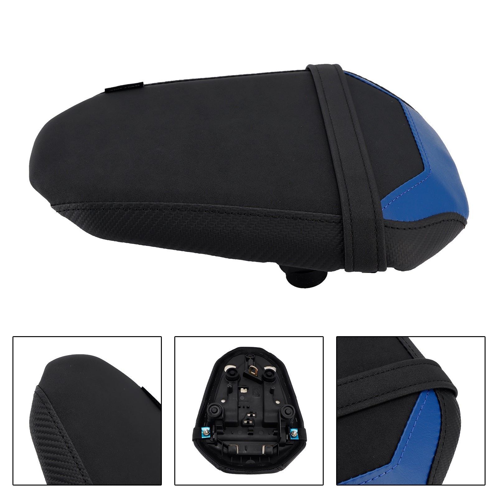 2025+ Yamaha Mt-07 Fz-07 Fz 07 Rear Seat Passenger Cushion Flat Pu Black