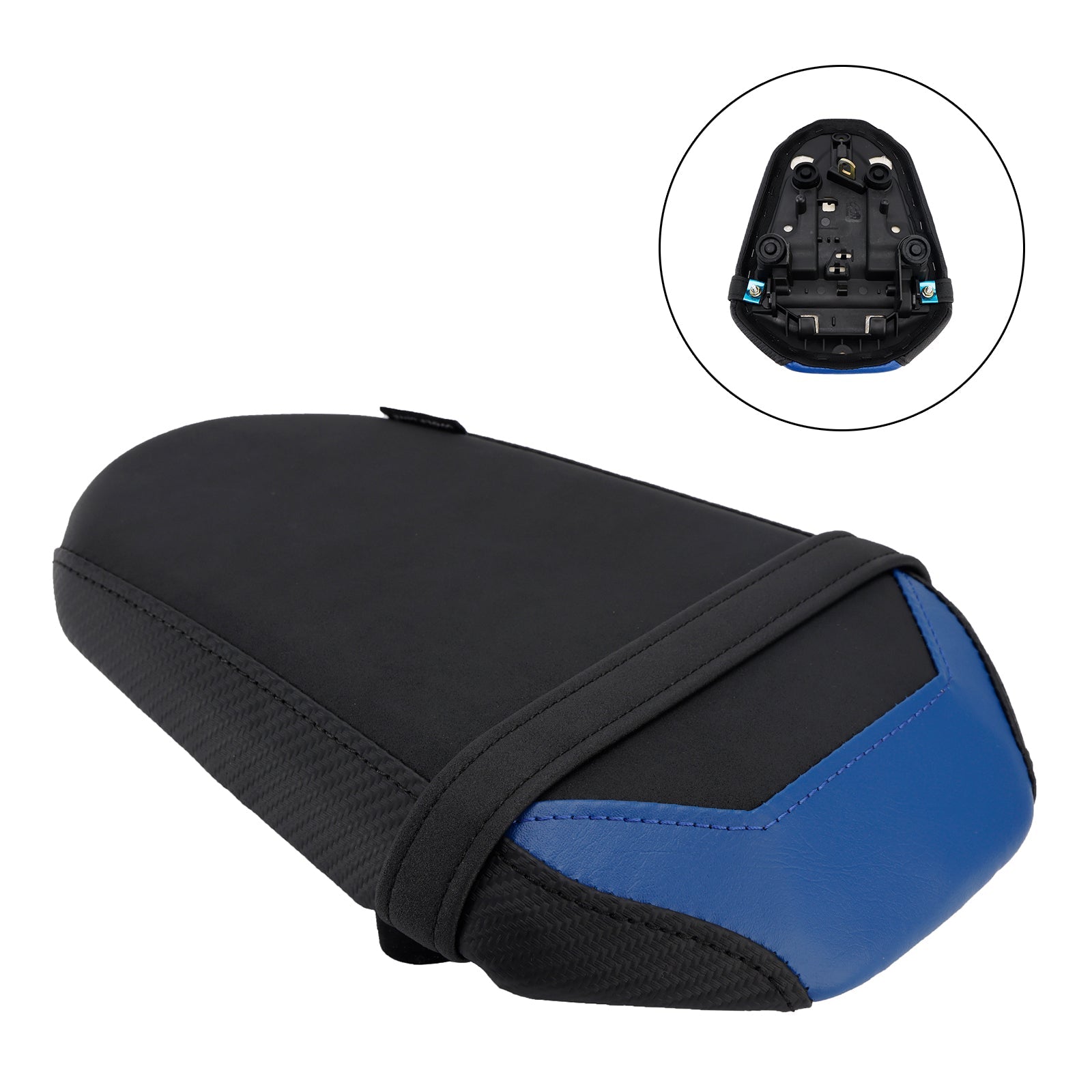 2025+ Yamaha Mt-07 Fz-07 Fz 07 Rear Seat Passenger Cushion Flat Pu Black