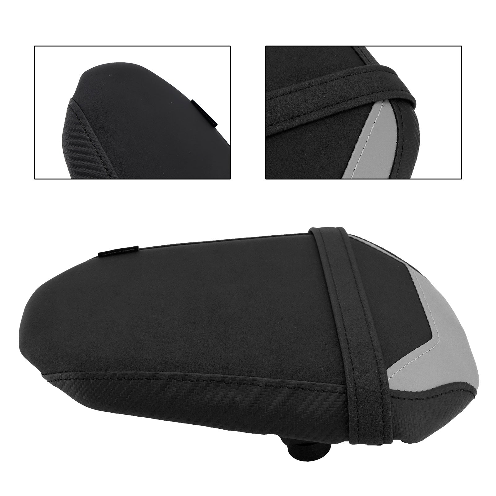2025+ Yamaha Mt-07 Fz-07 Fz 07 Rear Seat Passenger Cushion Flat Pu Black