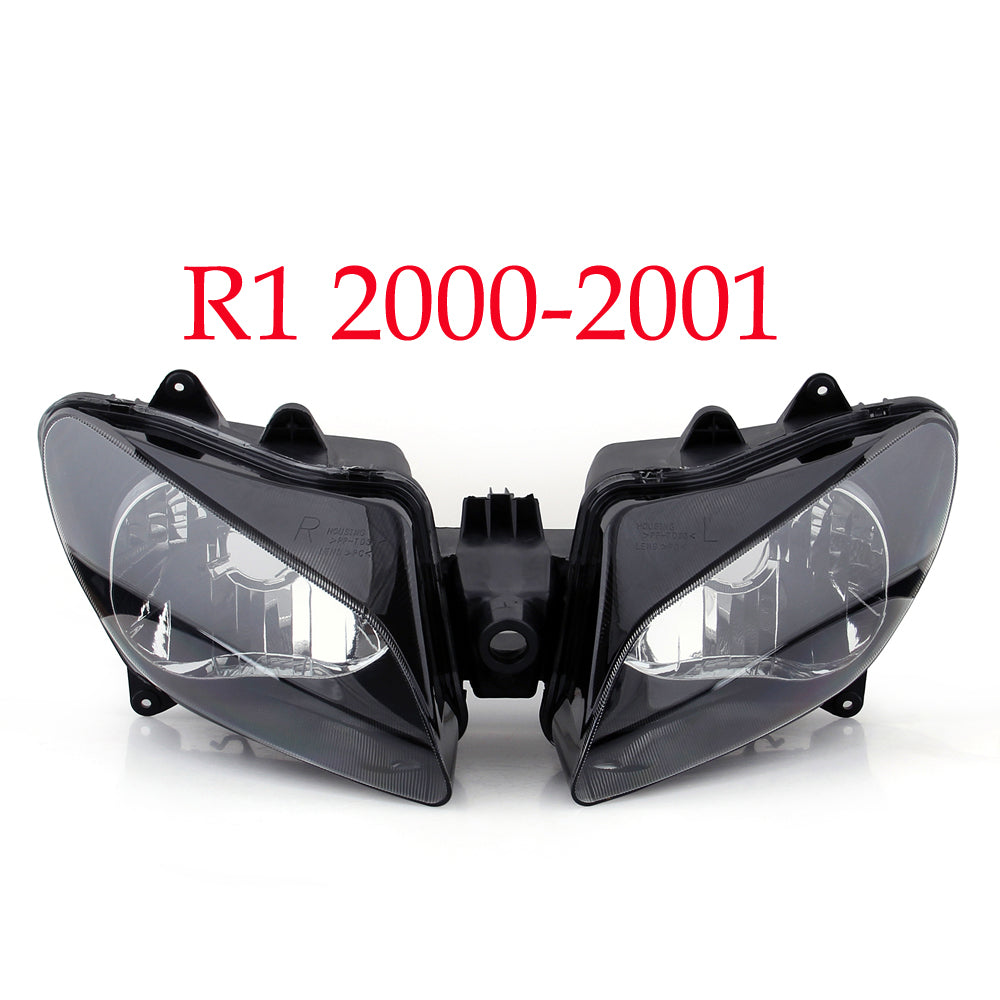 2007-2008 Yamaha R1 Motorcycle Headlight Assembly clear Generic