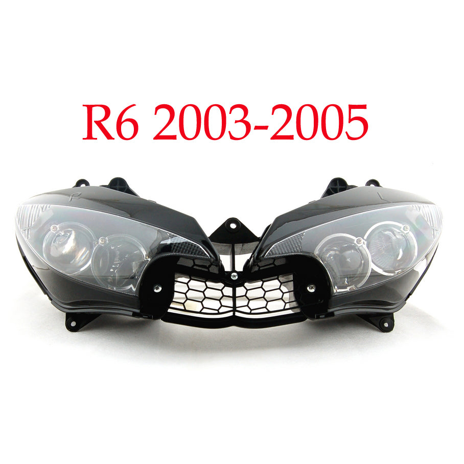 2007-2008 Yamaha R1 Motorcycle Headlight Assembly clear Generic