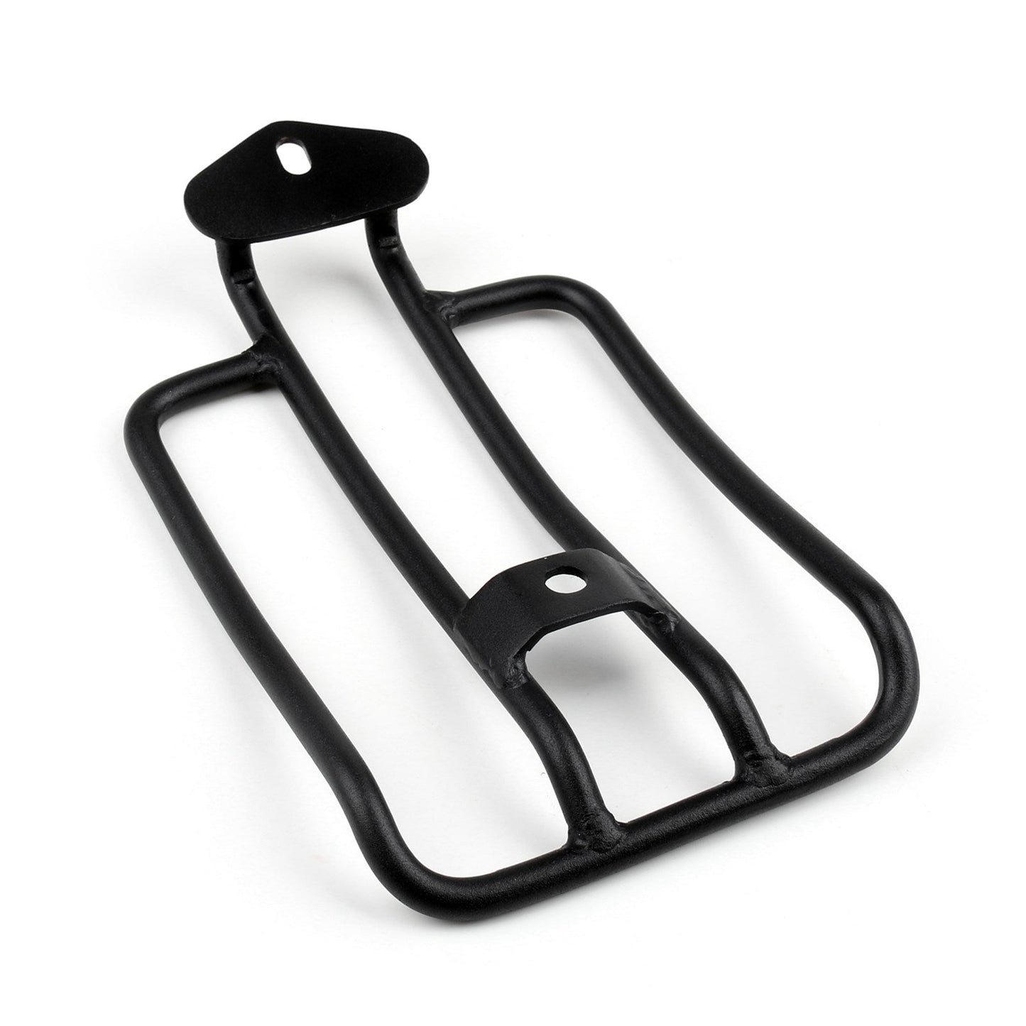 04-15 BLK Luggage Rack XL883 Sportster Solo 08 1200 Seat UY