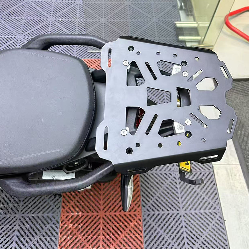 Aluminum Rear Carrier Top Rack Luggage Plate 2022-2025 Ducati Multistrada Pikes Peak/Rally