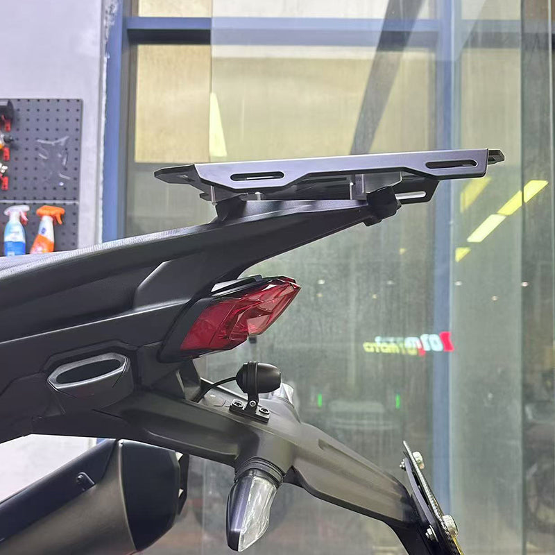 Aluminum Rear Carrier Top Rack Luggage Plate 2022-2025 Ducati Multistrada Pikes Peak/Rally