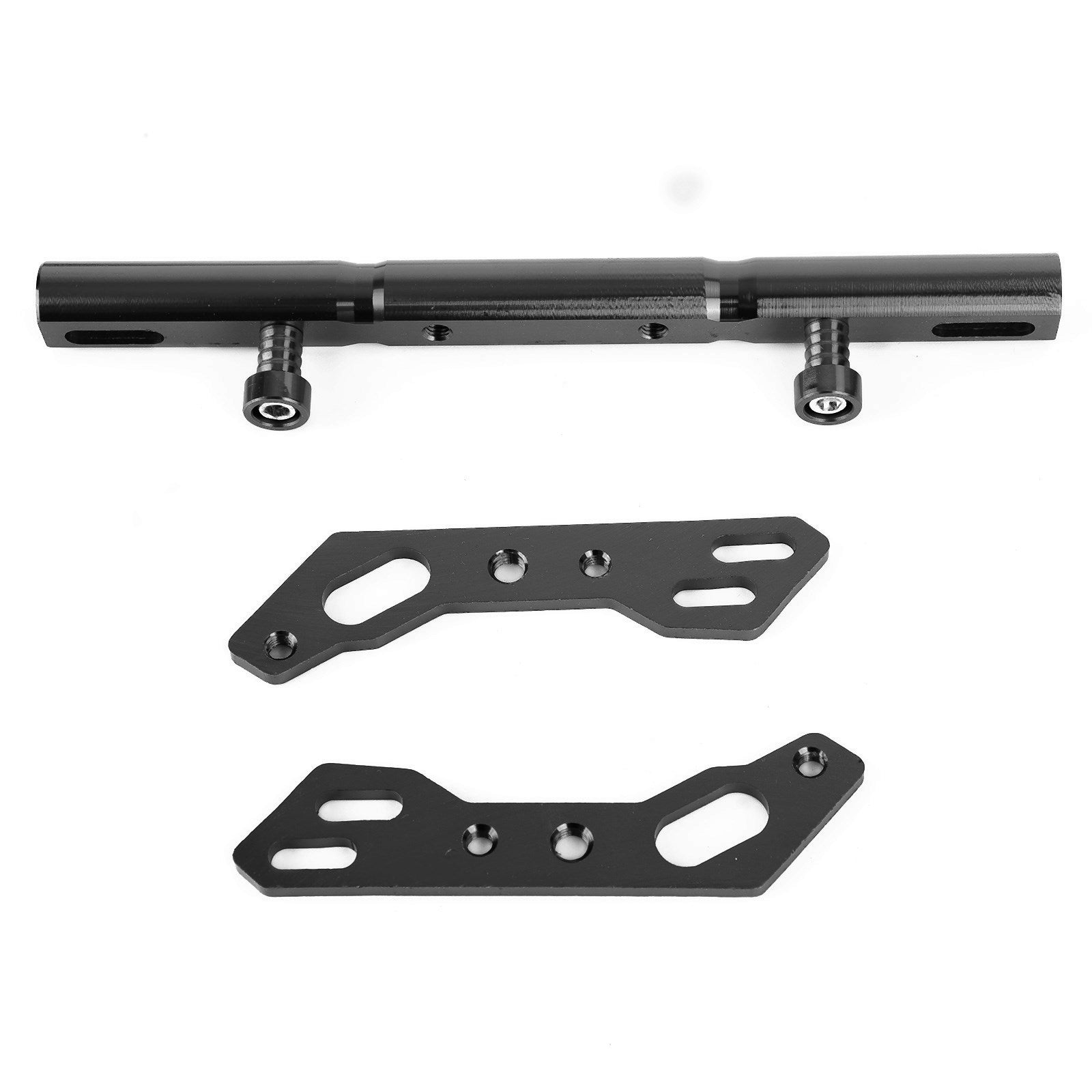 Cnc Adjustable Balance Cross Handle Bar Aluminum Lever Black Fits For Motor Generic