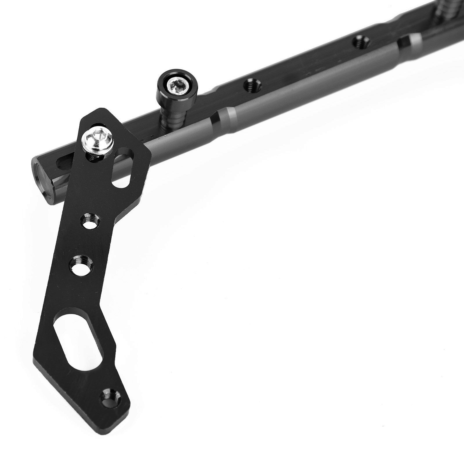 Cnc Adjustable Balance Cross Handle Bar Aluminum Lever Black Fits For Motor Generic