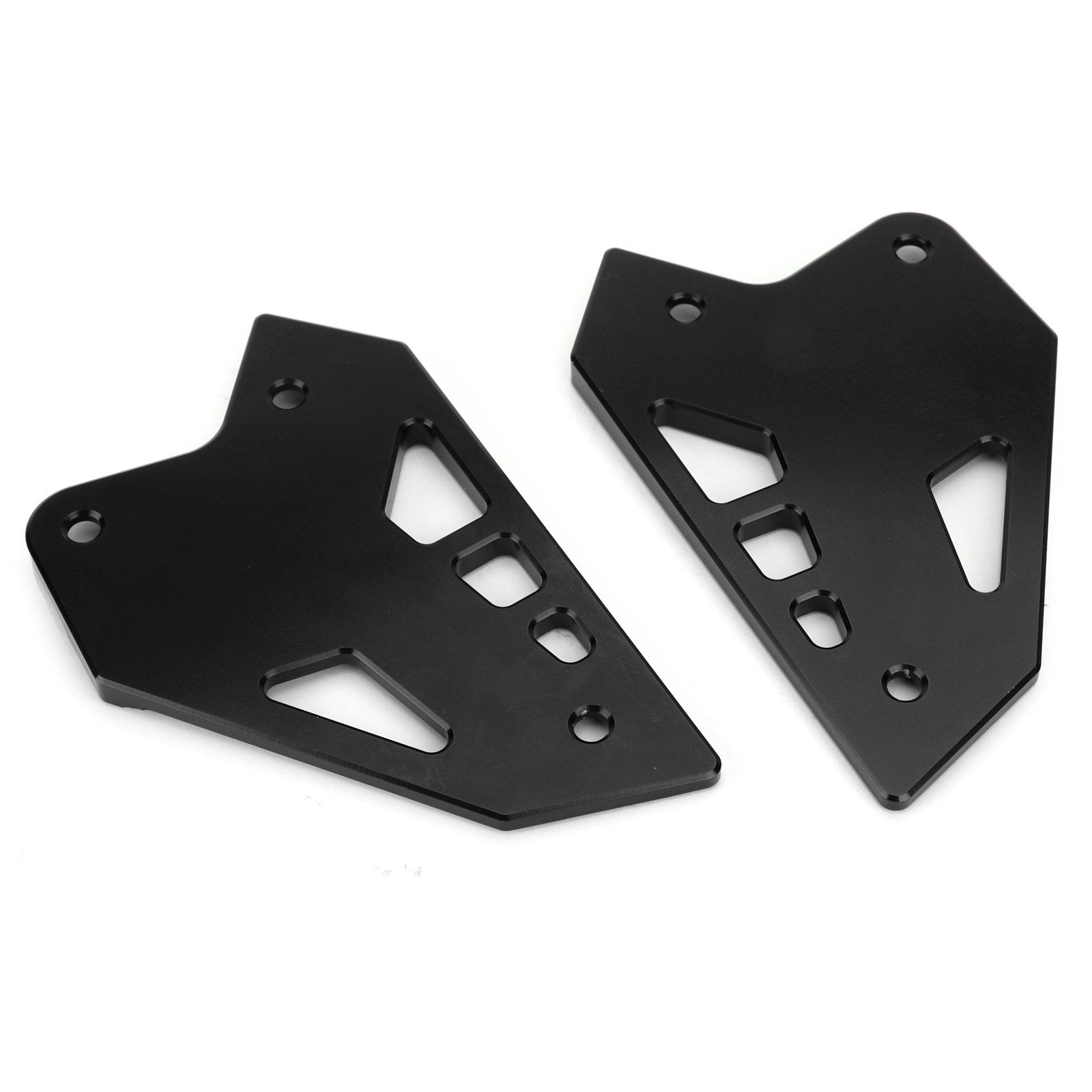 2017-2020 Kawasaki Z900 ZR900 CNC Aluminum Heel Guards Rearset Plates Generic