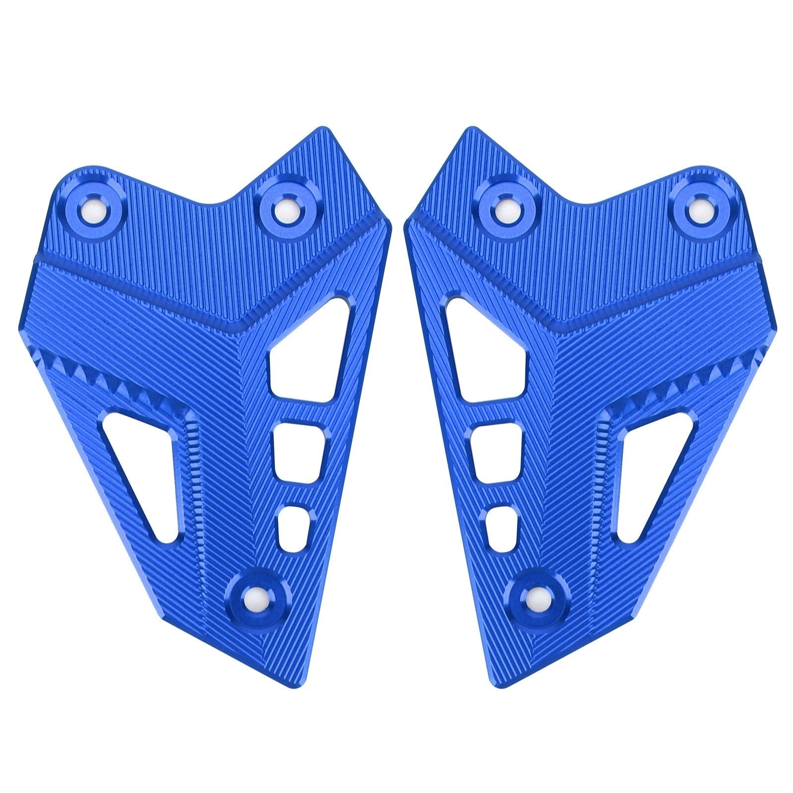 2017-2020 Kawasaki Z900 ZR900 CNC Aluminum Heel Guards Rearset Plates Generic