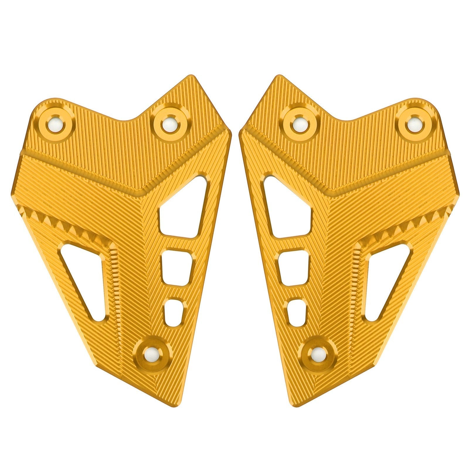 2017-2020 Kawasaki Z900 ZR900 CNC Aluminum Heel Guards Rearset Plates Generic