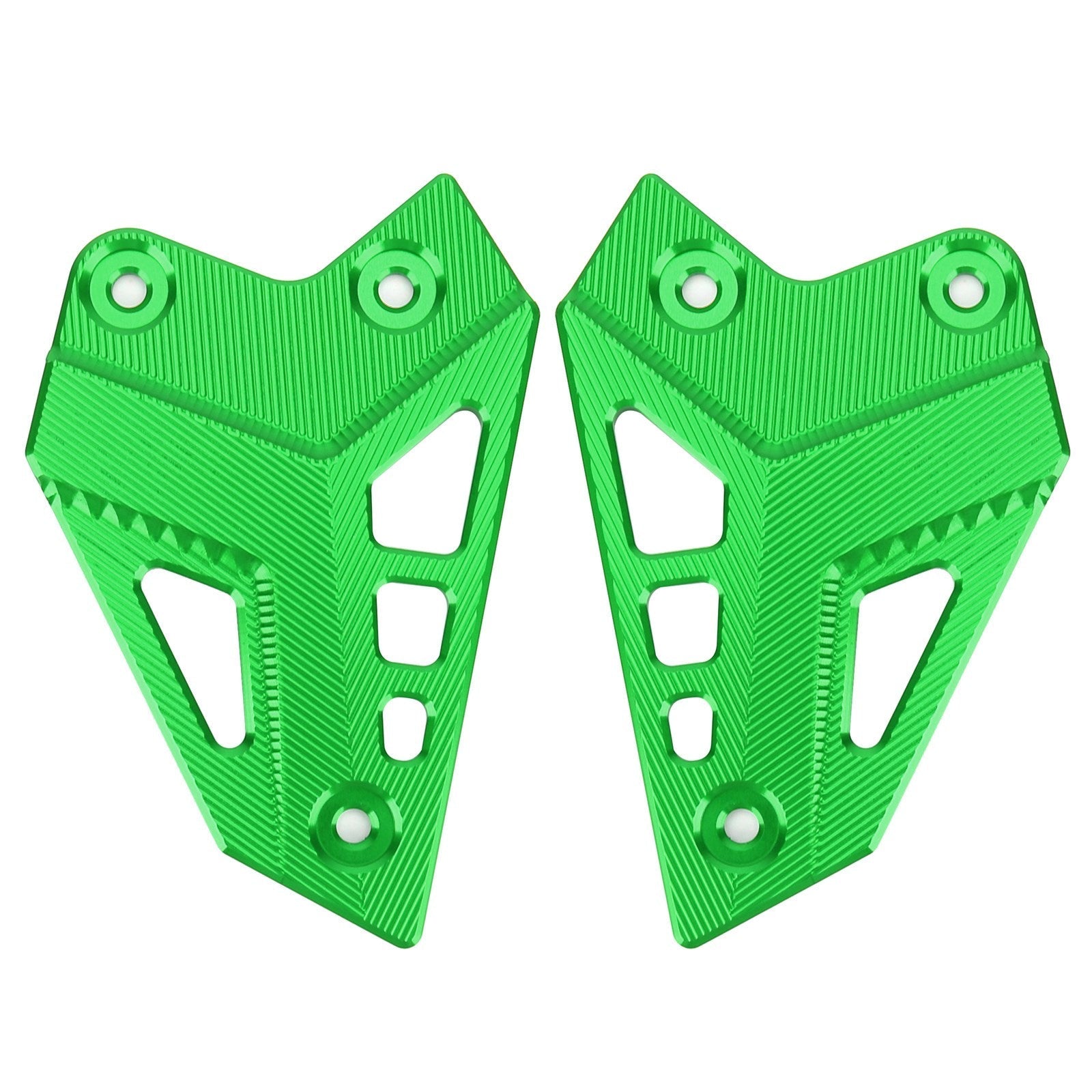 2017-2020 Kawasaki Z900 ZR900 CNC Aluminum Heel Guards Rearset Plates Generic