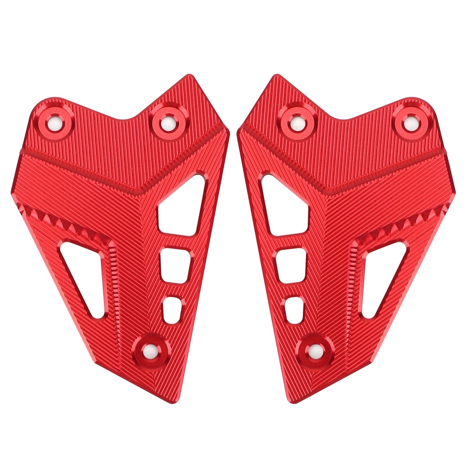 2017-2020 Kawasaki Z900 ZR900 CNC Aluminum Heel Guards Rearset Plates Generic