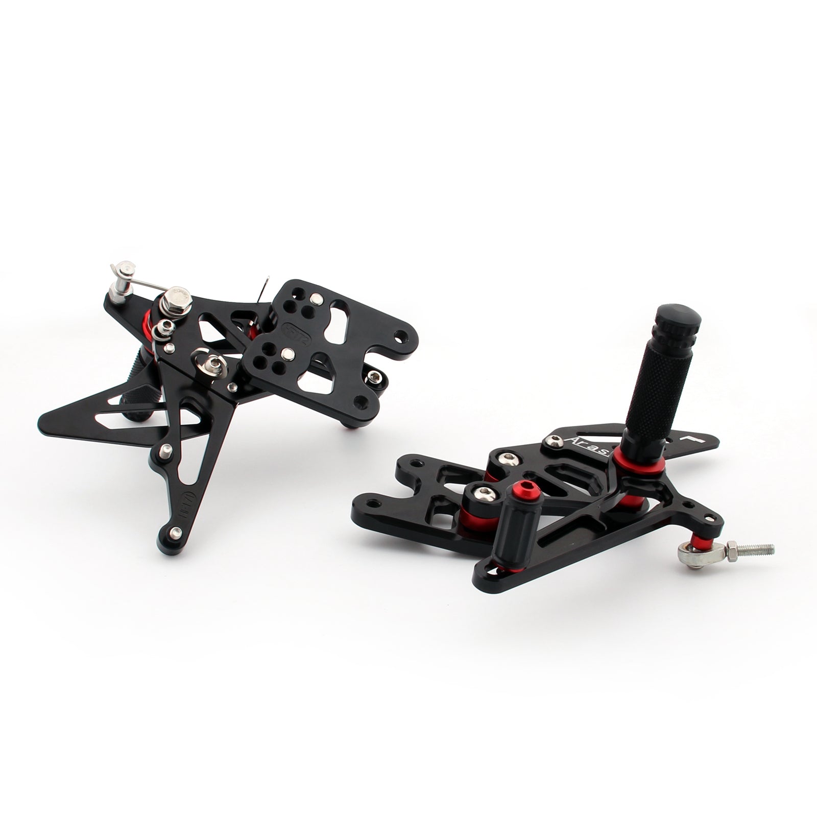 Racing Adjustable Rearsets Foot Pegs For Suzuki GSXR1000 GSX-R1000 2007-2008