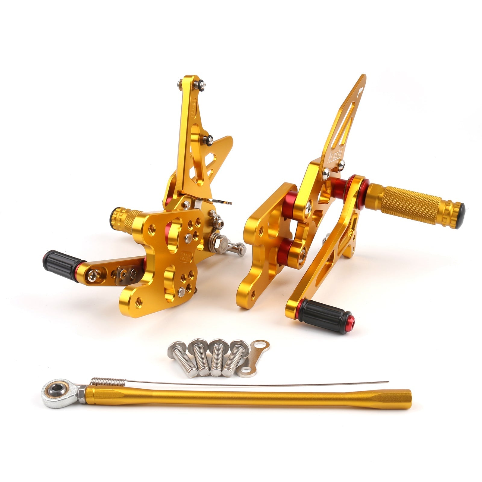 Racing Adjustable Rearsets Foot Pegs For Suzuki GSXR1000 GSX-R1000 2007-2008