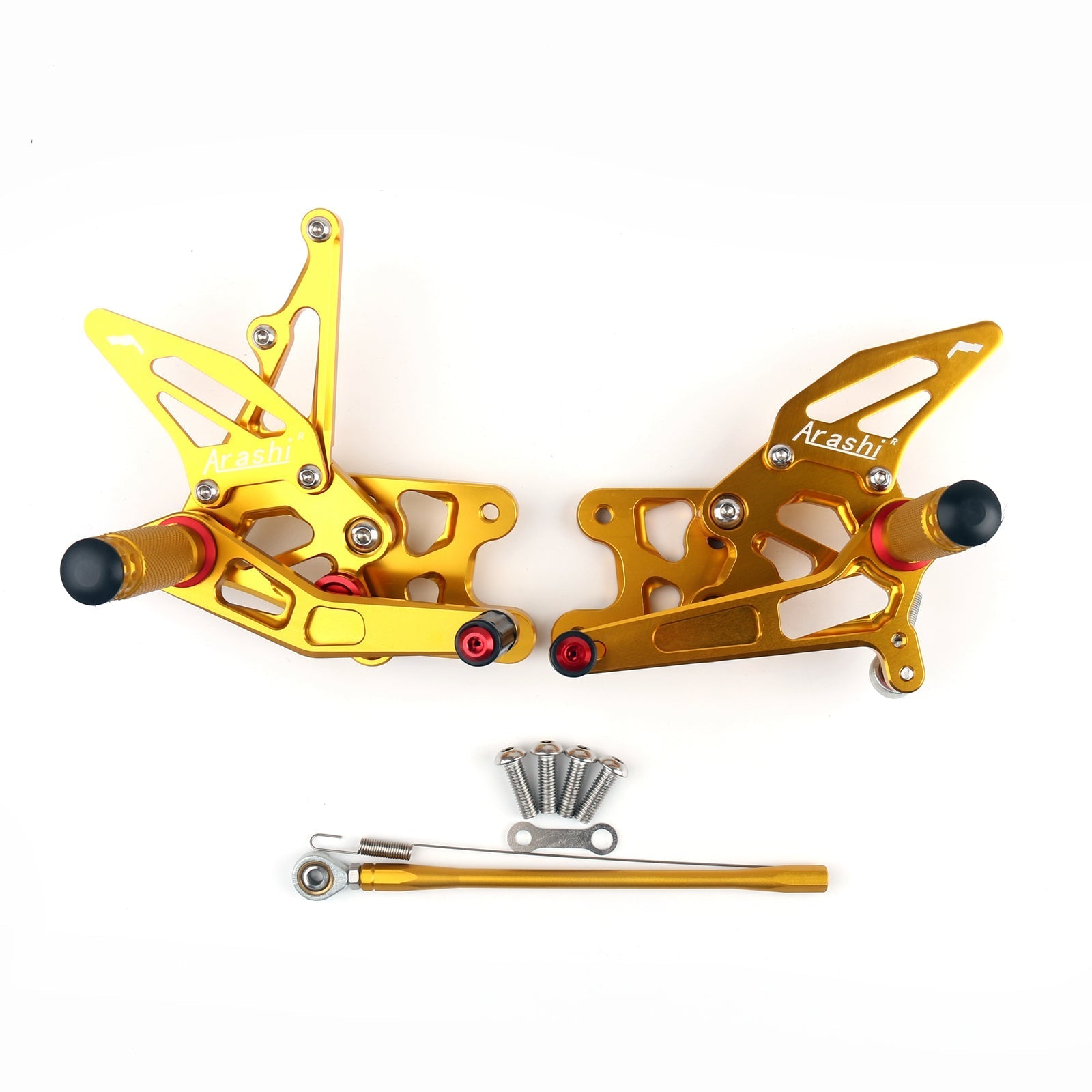 Racing Adjustable Rearsets Foot Pegs For Suzuki GSXR1000 GSX-R1000 2007-2008