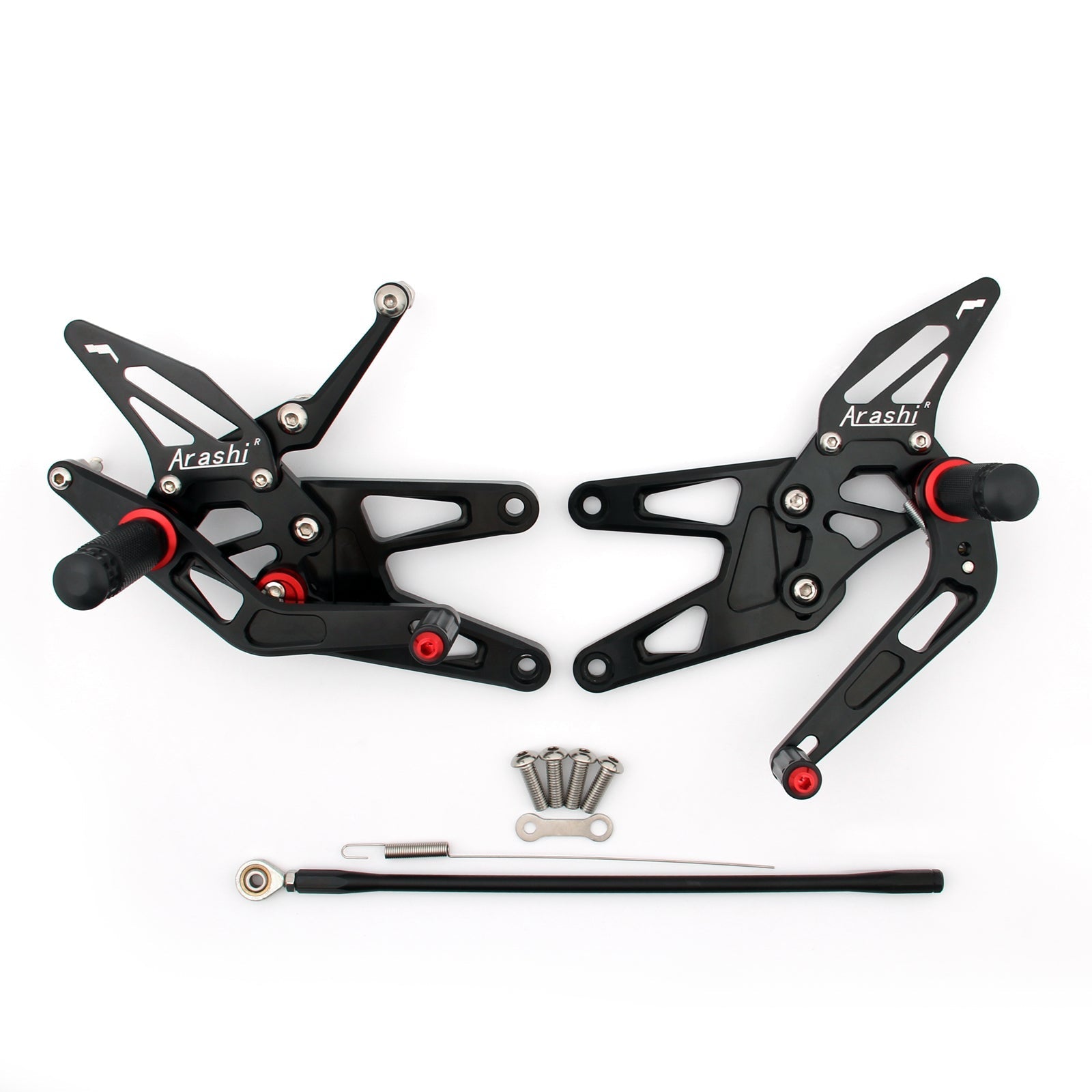 2003-2005 Yamaha YZF 600 R6 Rearset Rear set Footpegs Adjustable Generic