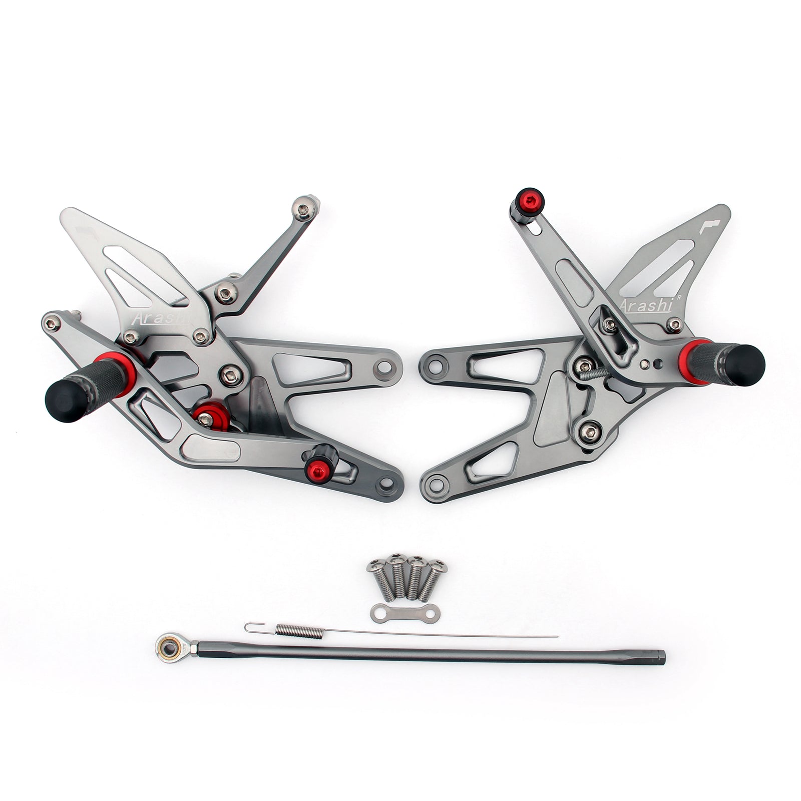 2003-2005 Yamaha YZF 600 R6 Rearset Rear set Footpegs Adjustable Generic