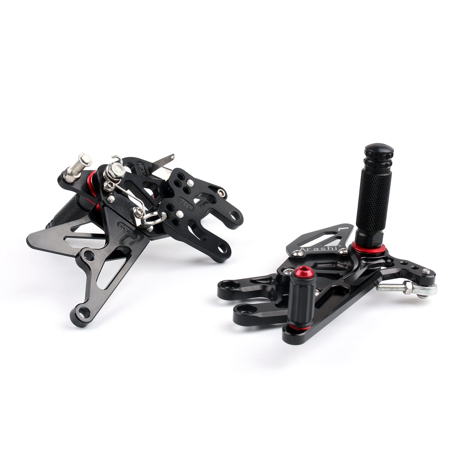 2004-2005 Kawasaki ZX10R ZX 10R Rearset Rear set Footpegs Adjustable Generic