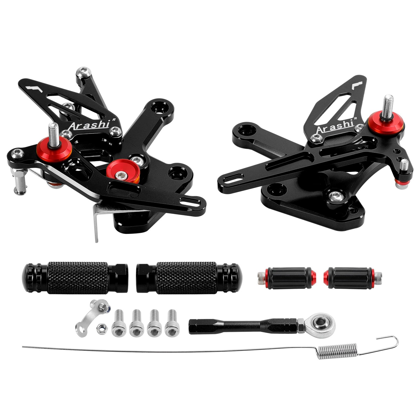 2020-2023 Kawasaki Ninja ZX-25R Racing Adjustable Rearsets Foot Pegs
