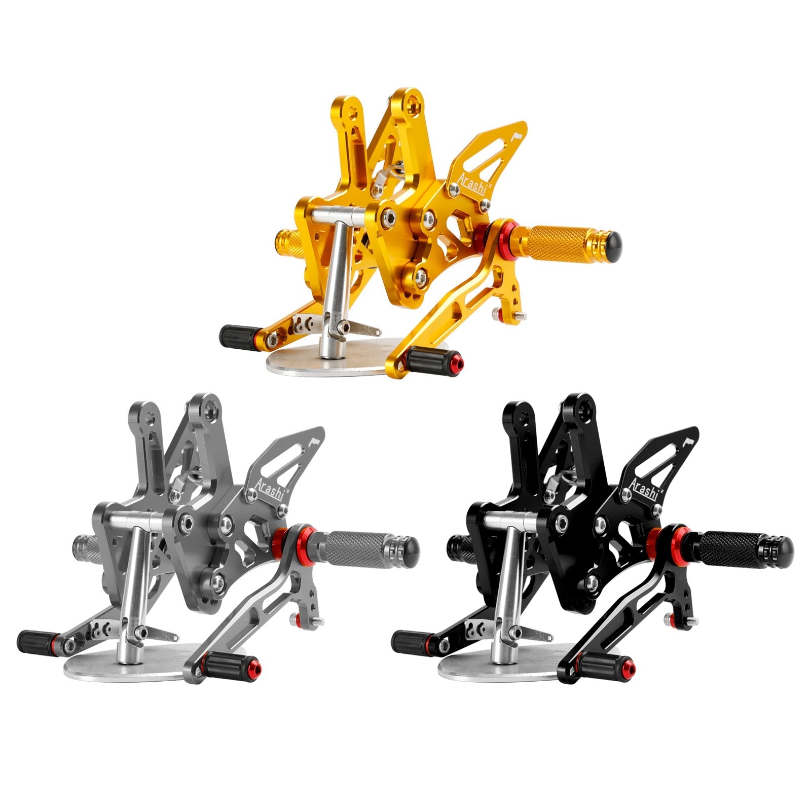 2020-2023 Kawasaki Ninja ZX-25R Racing Adjustable Rearsets Foot Pegs