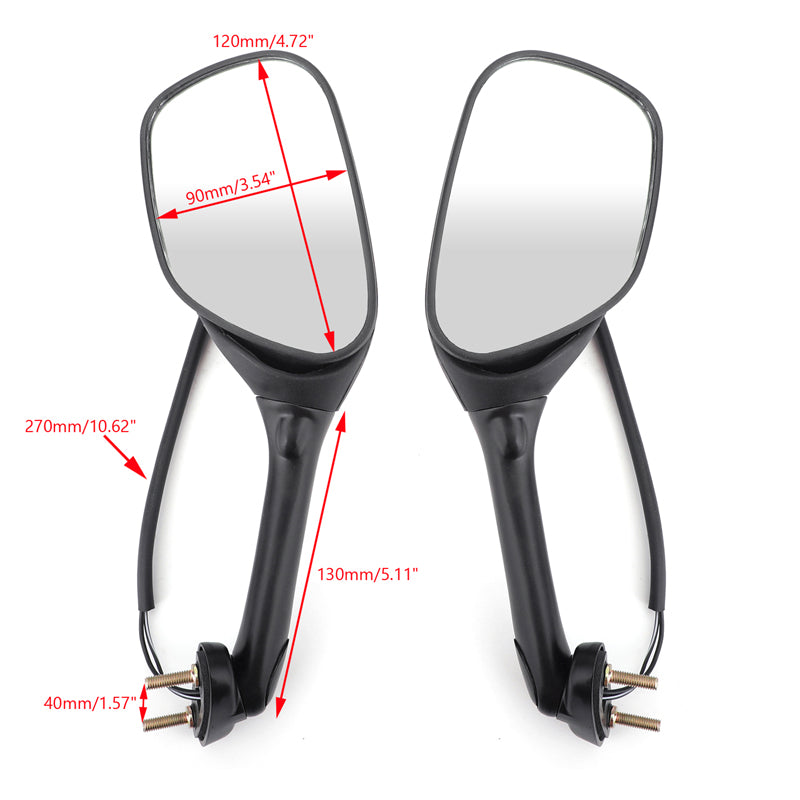 2005-2014 Suzuki GSXR 1000 Mirrors Turn Signals Generic