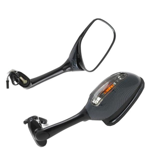 2002-2015 Suzuki GSXR600 GSX-R750 GSXR1000 Rearview Mirrors w/Turn Signals