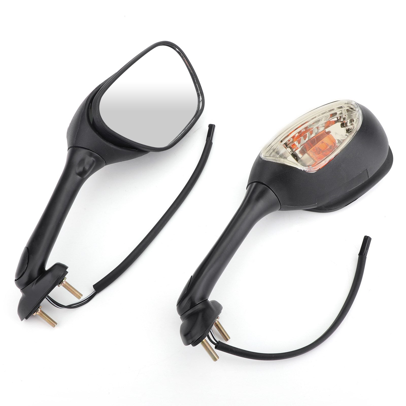 2002-2015 Suzuki GSXR600 GSX-R750 GSXR1000 Rearview Mirrors w/Turn Signals