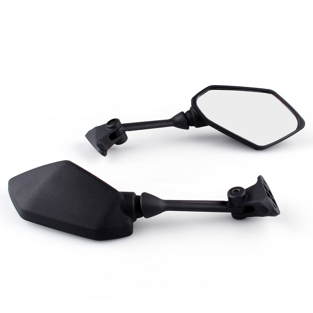 2009-2011 Kawasaki Ninja ZX6R Racing Mirror Mirrors Black Generic
