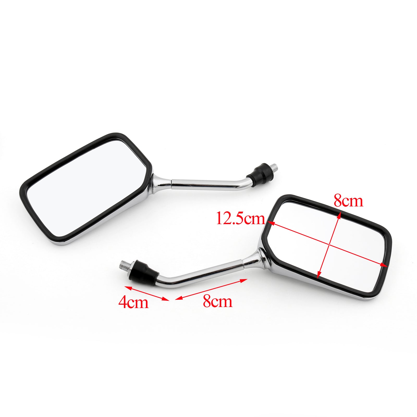 1 Pair Motorcycle Rearview Side Mirrors For Honda CB1000 1993-1997