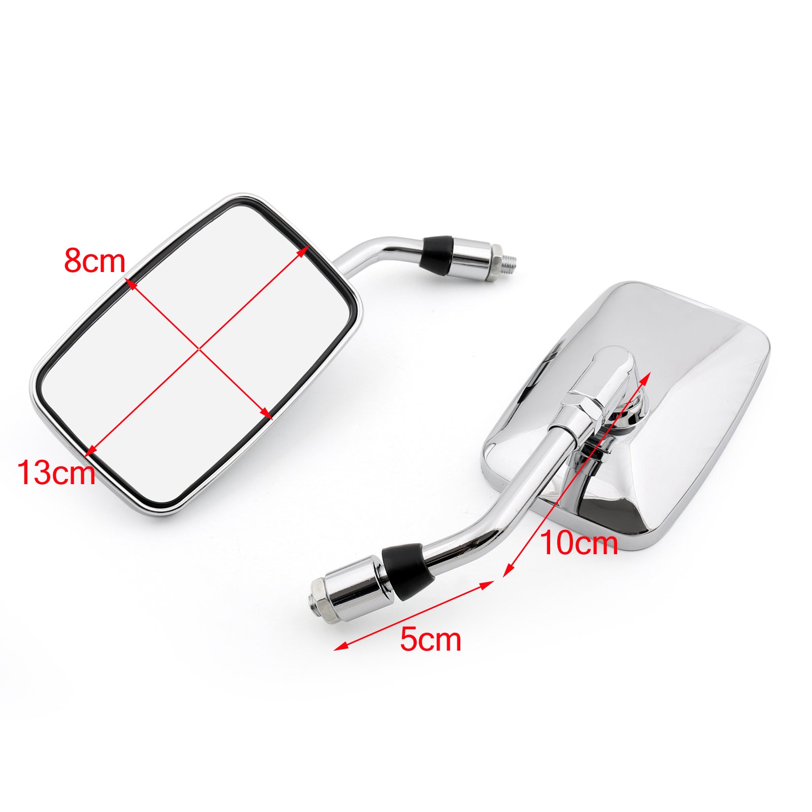 Honda VT1100 Shadow NV600 VT250 Shadow 400 Pair Motorcycle Rearview Mirror