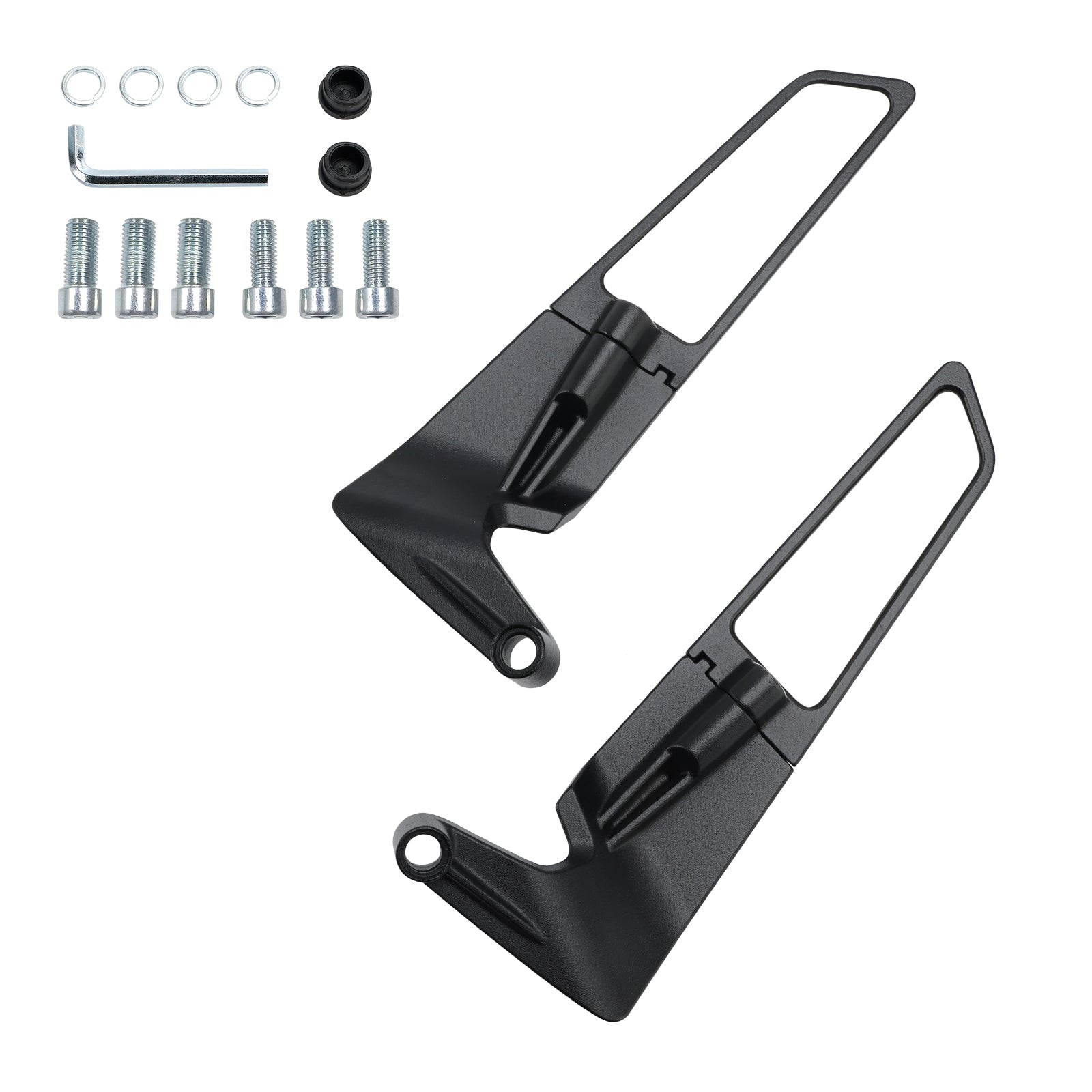 2017-2022 Kawasaki Z650 Winglet Mirrors Pair