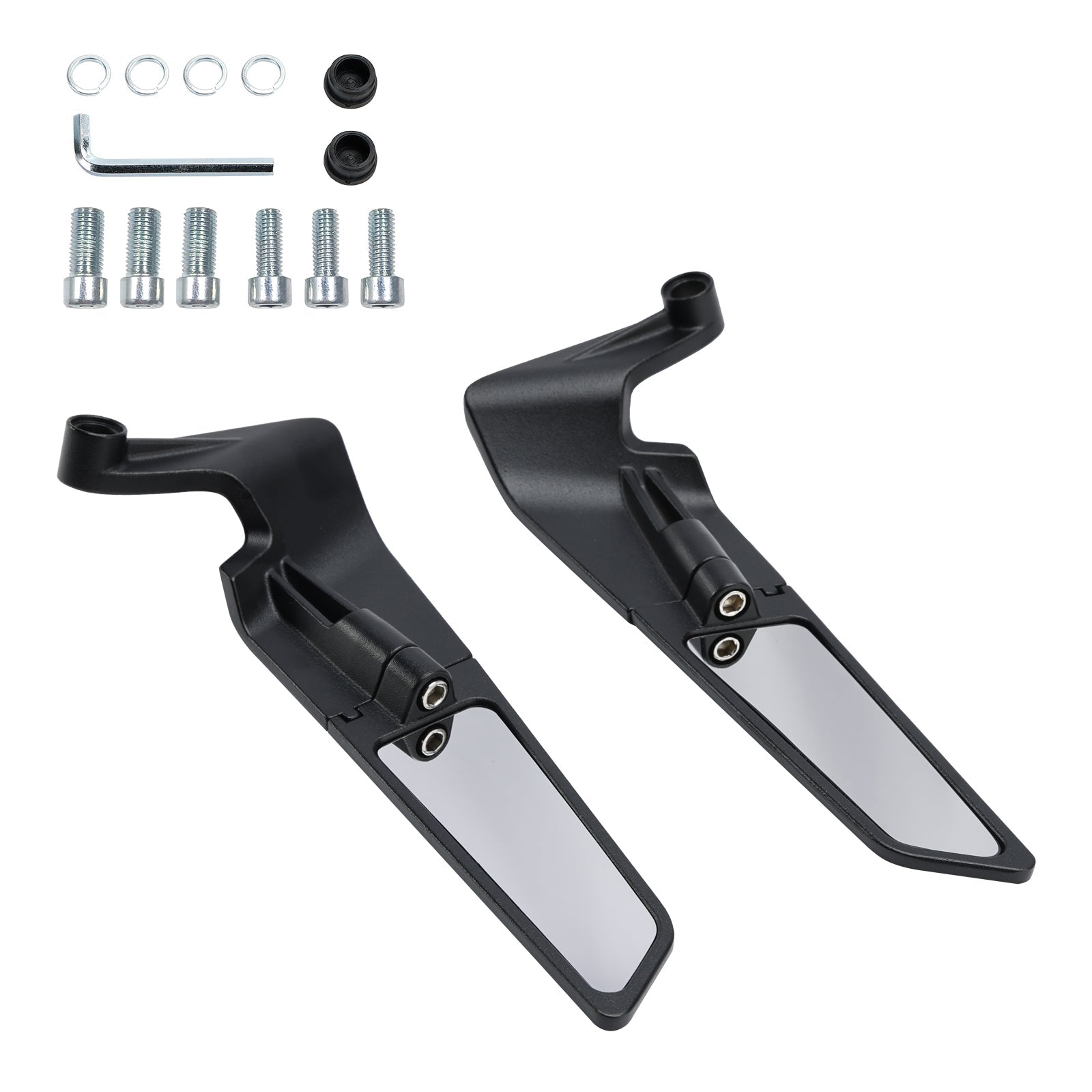 2018-2019 Ducati Monster 1200 25 Anniversario Winglet Mirrors Pair