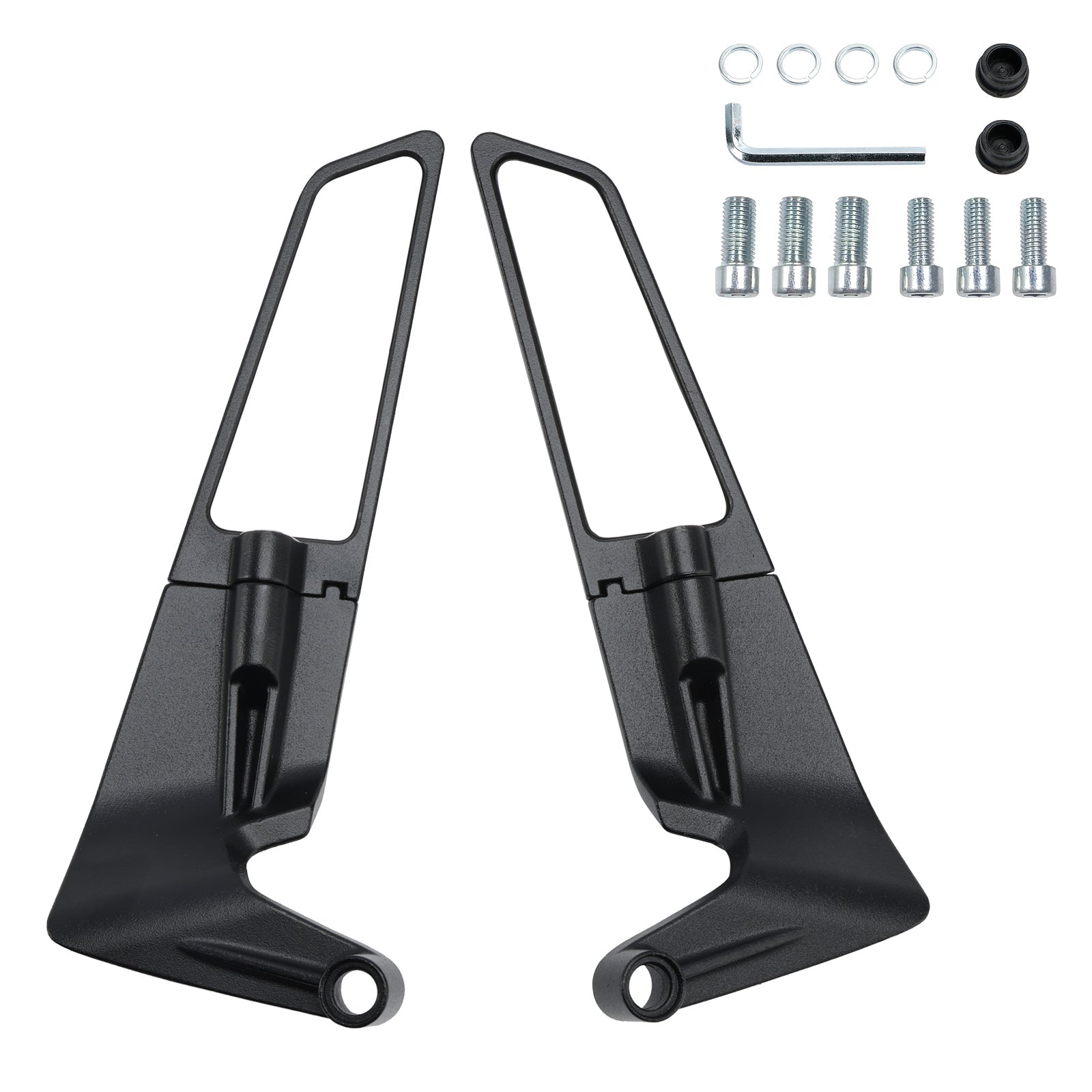 2014-2021 Ducati Monster 1200S Winglet Mirrors Pair