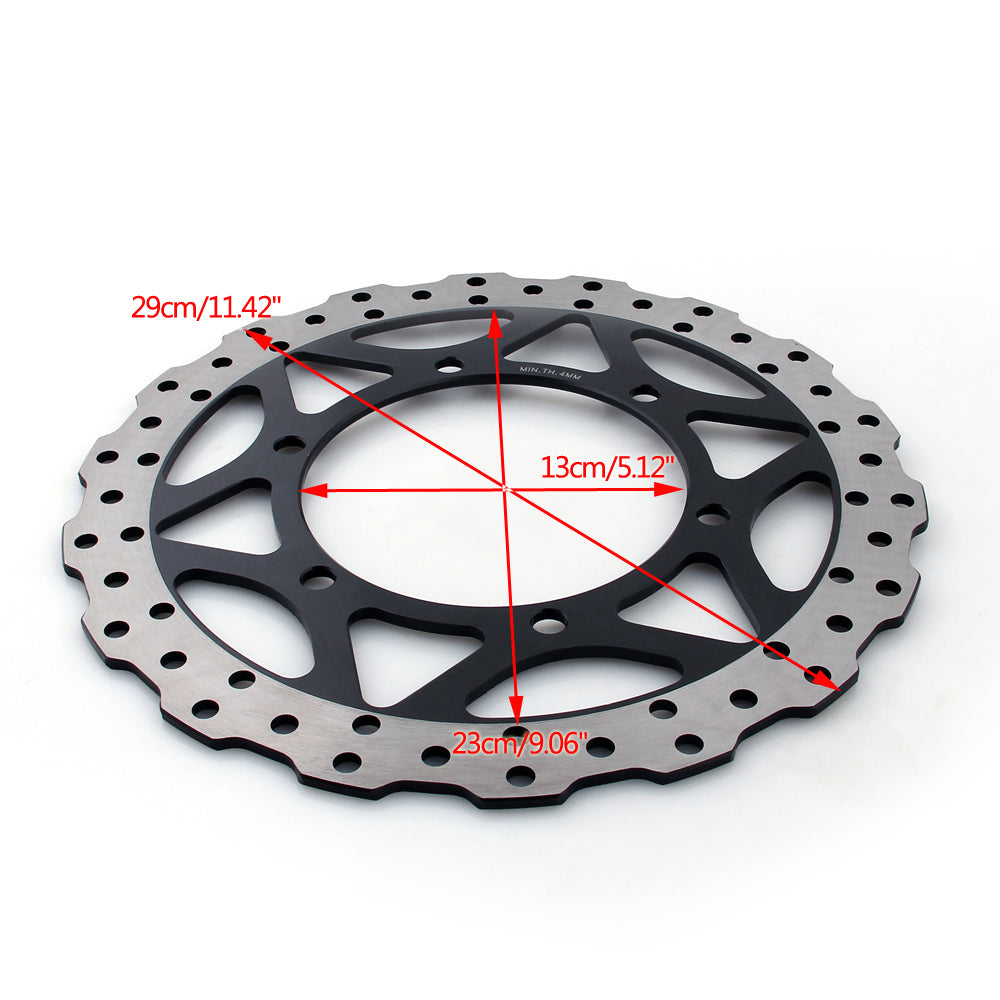 2008-2012 Kawasaki Ninja EX250 250R Front Brake Disc Rotor Black Generic