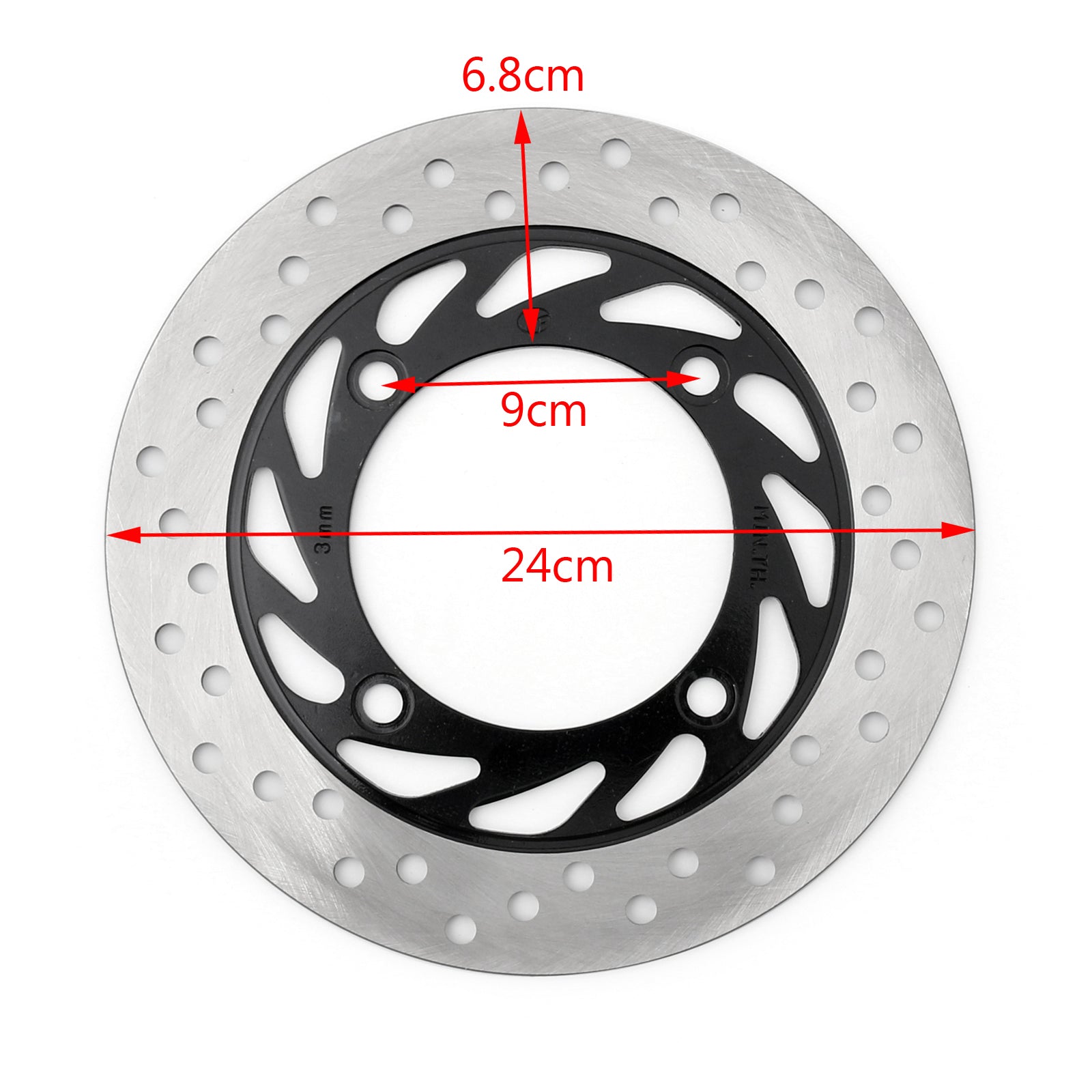 1992-2005 Honda CB250 N/T/W/X/Y/1/4 (CB Two Fifty) Front Brake Disc Rotor Generic
